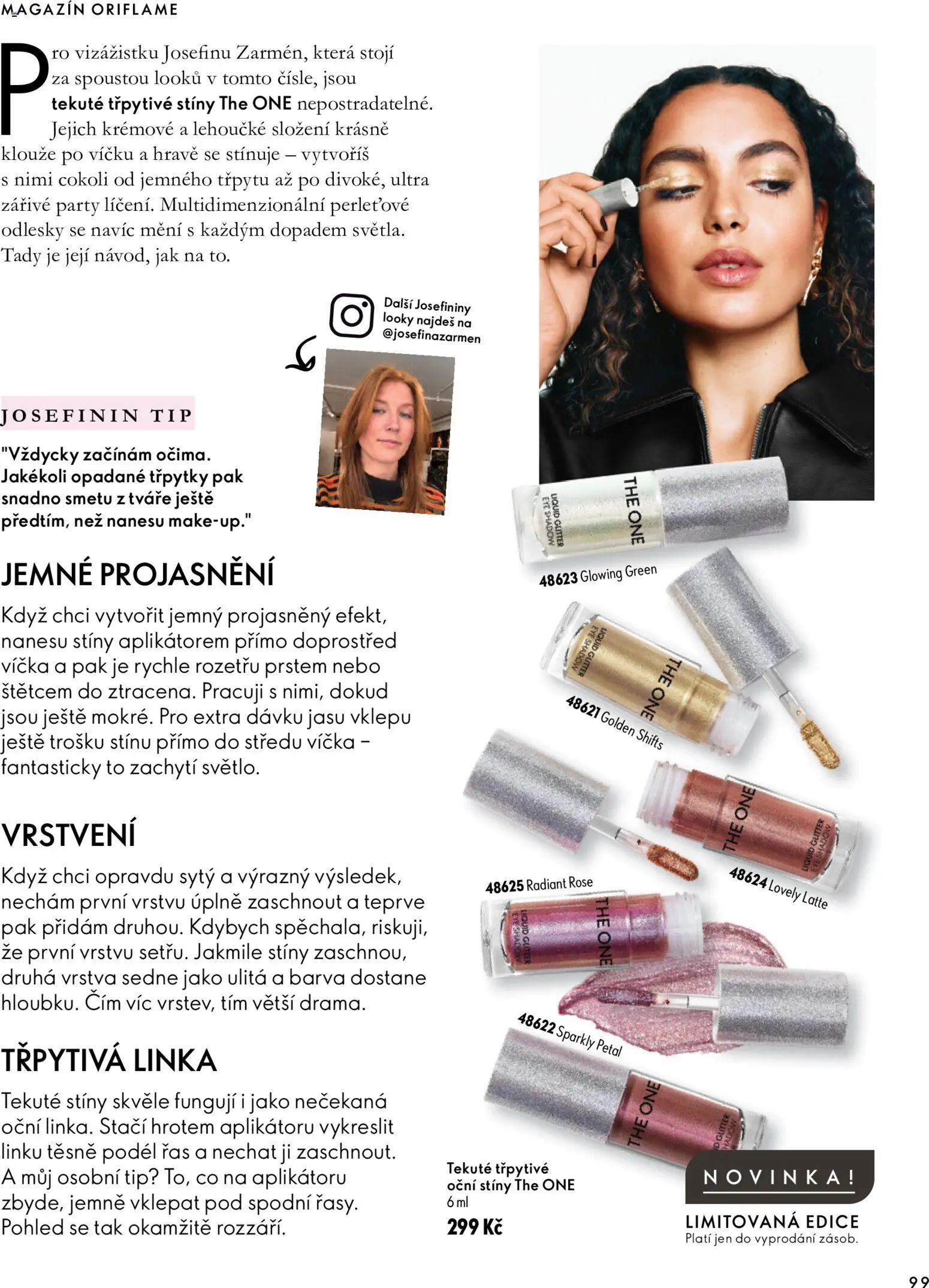 Oriflame katalog Novage+ Proceuticals Leták in Česko