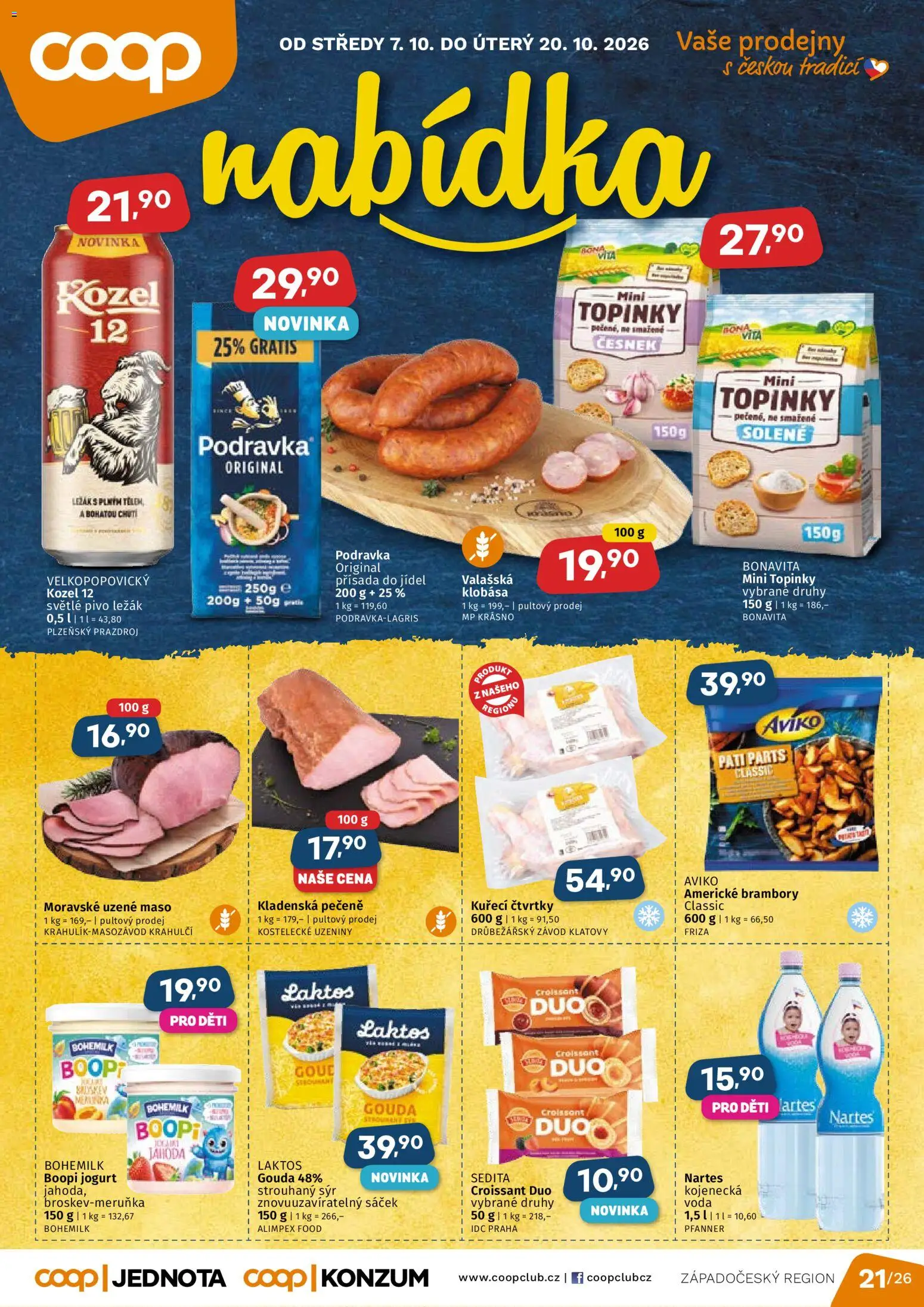 Coop leták Leták in Česko