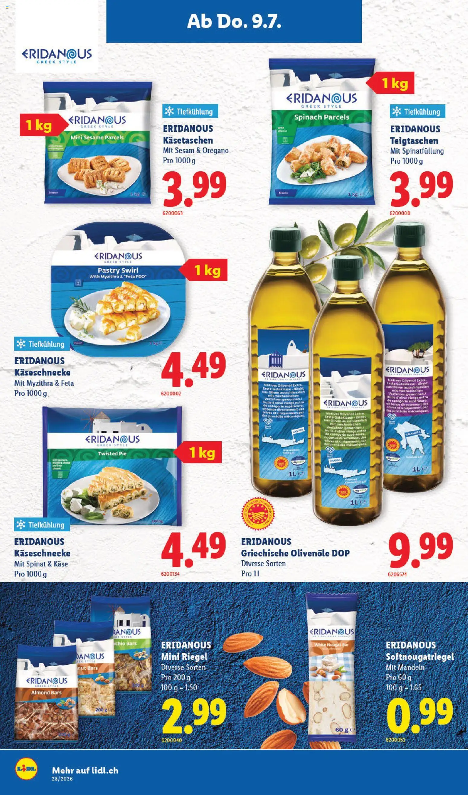 🛍️ Lidl aktionen ab 09.07.2026 » Entdecken Sie exklusive Rabatte und sparen Sie noch heute! 💰 | Schweiz