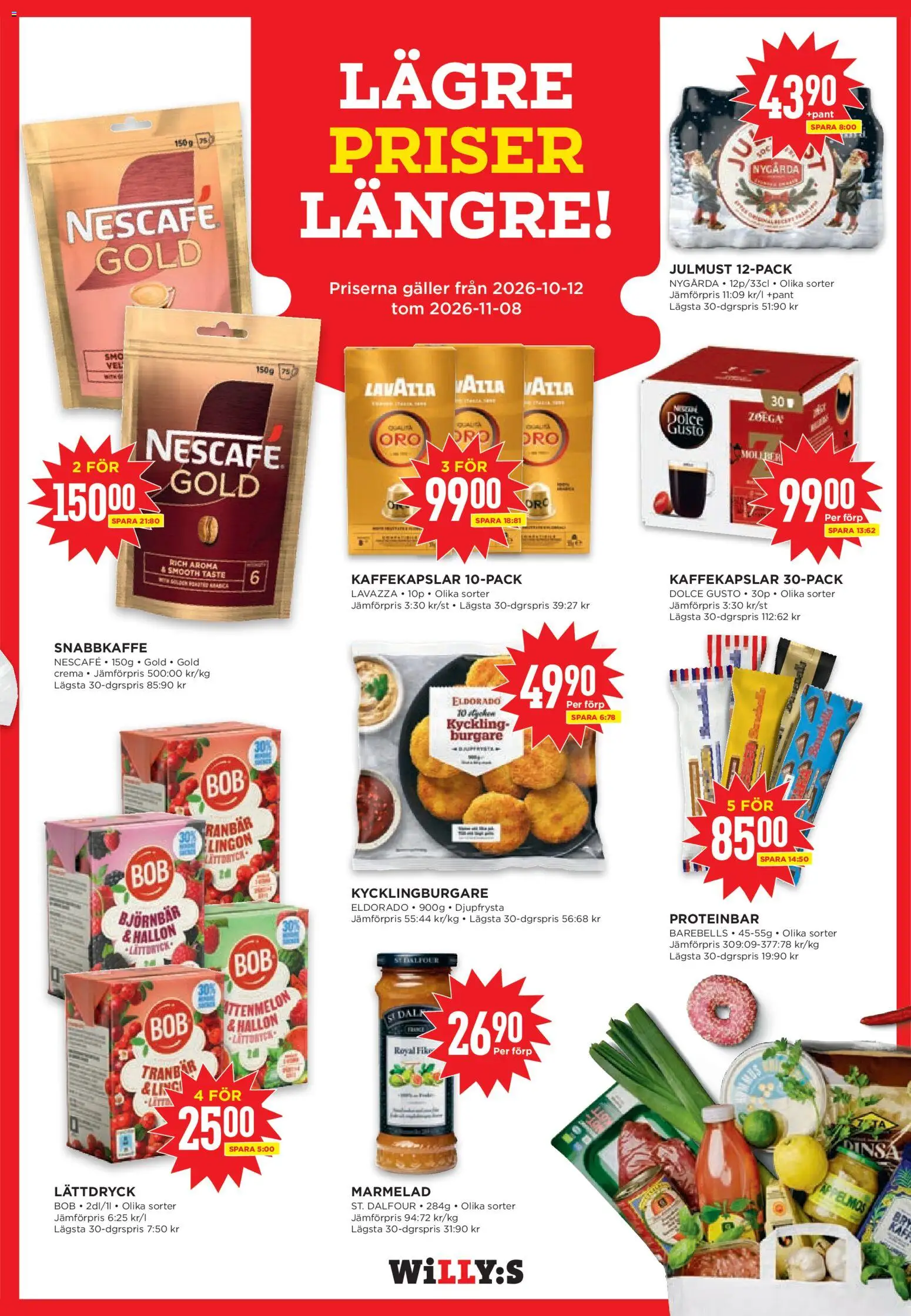 Willys erbjudanden Reklamblad in Sverige