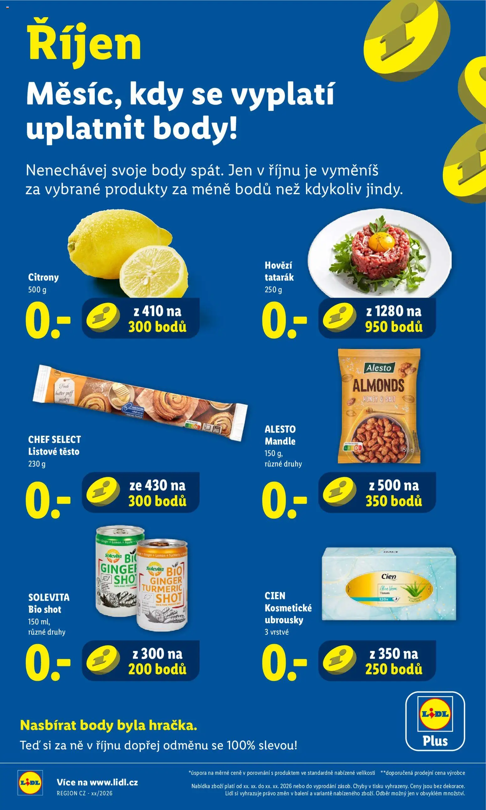 Lidl leták Leták in Česko