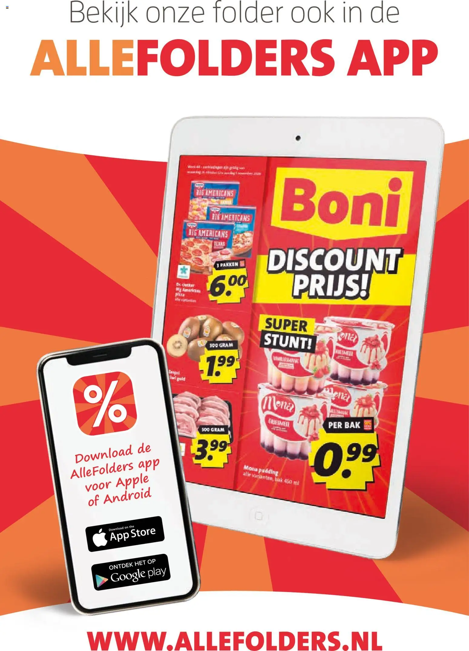 Boni folder Folder in Nederland