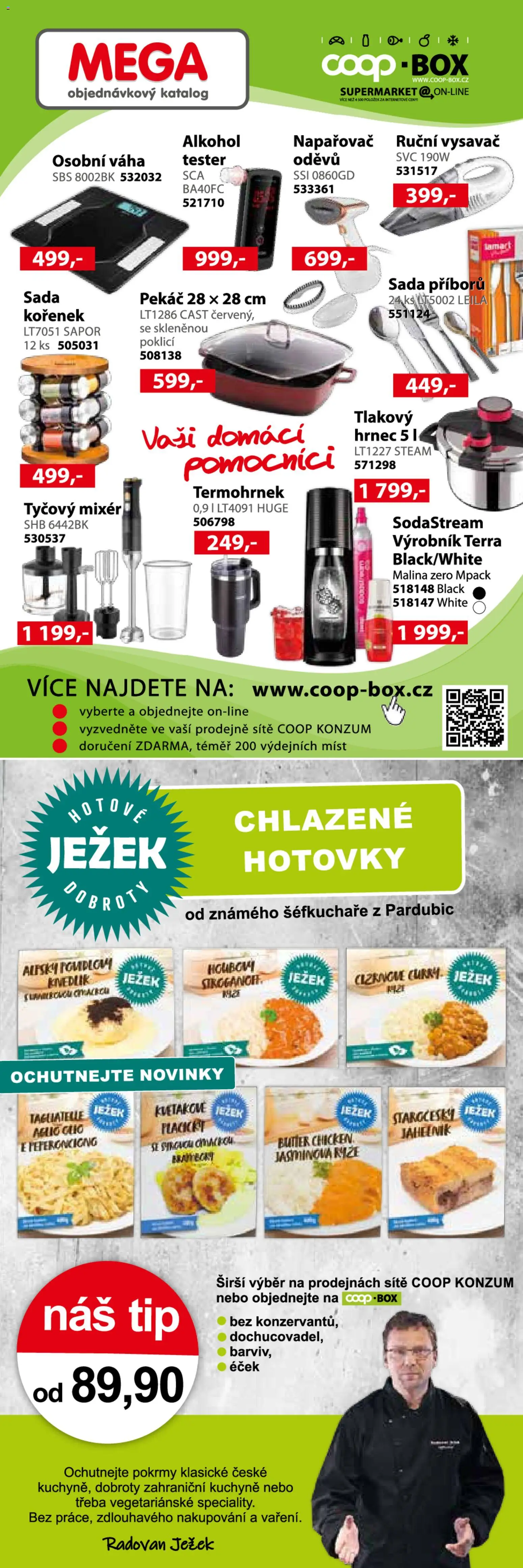 Konzum leták Leták in Česko