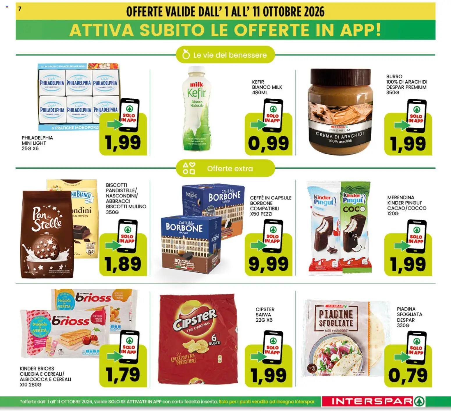 Interspar volantino Volantino in Italy