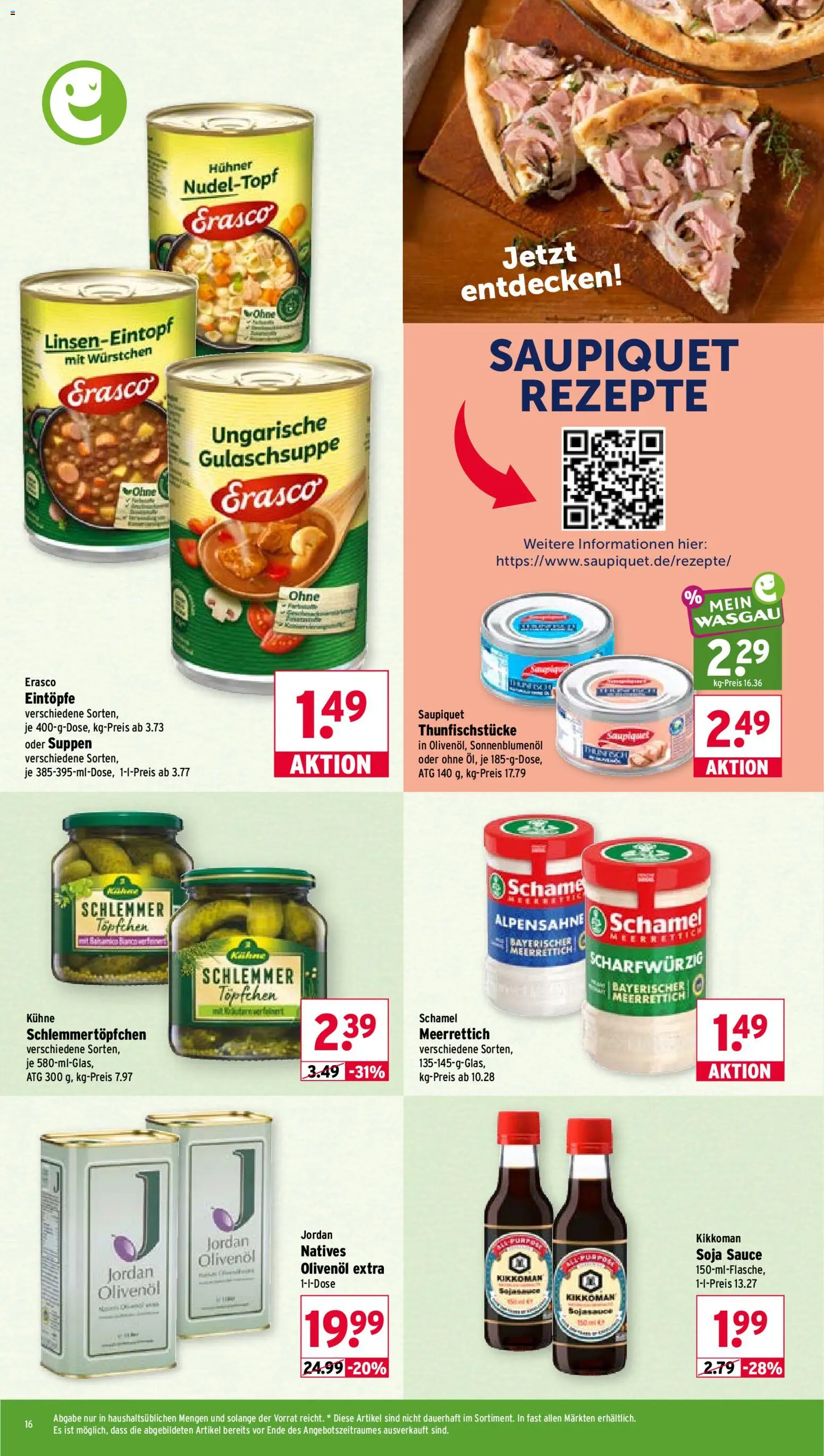 Wasgau Prospekt Prospekt in Deutschland