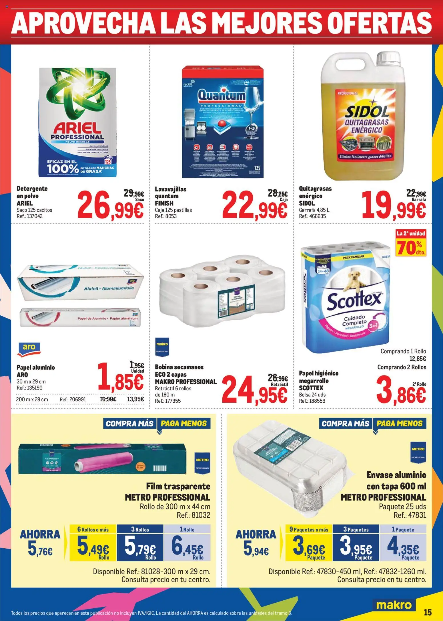 Makro Precios Centro Folleto in España