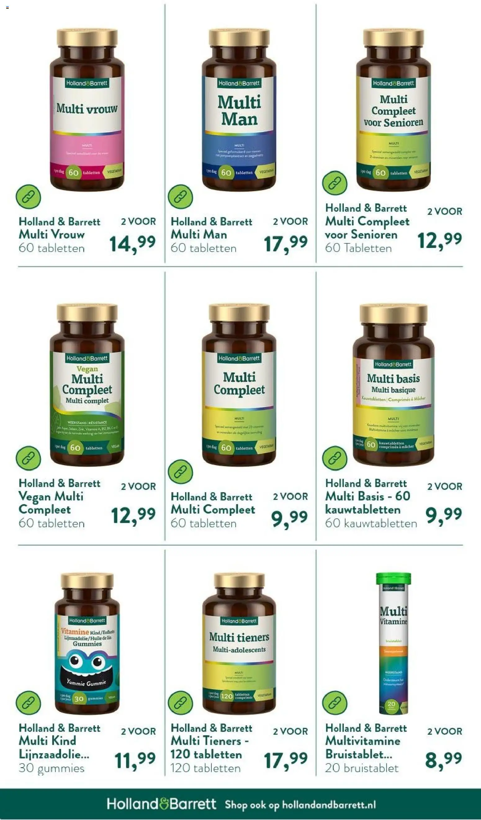 Holland & Barrett folder Folder in Nederland