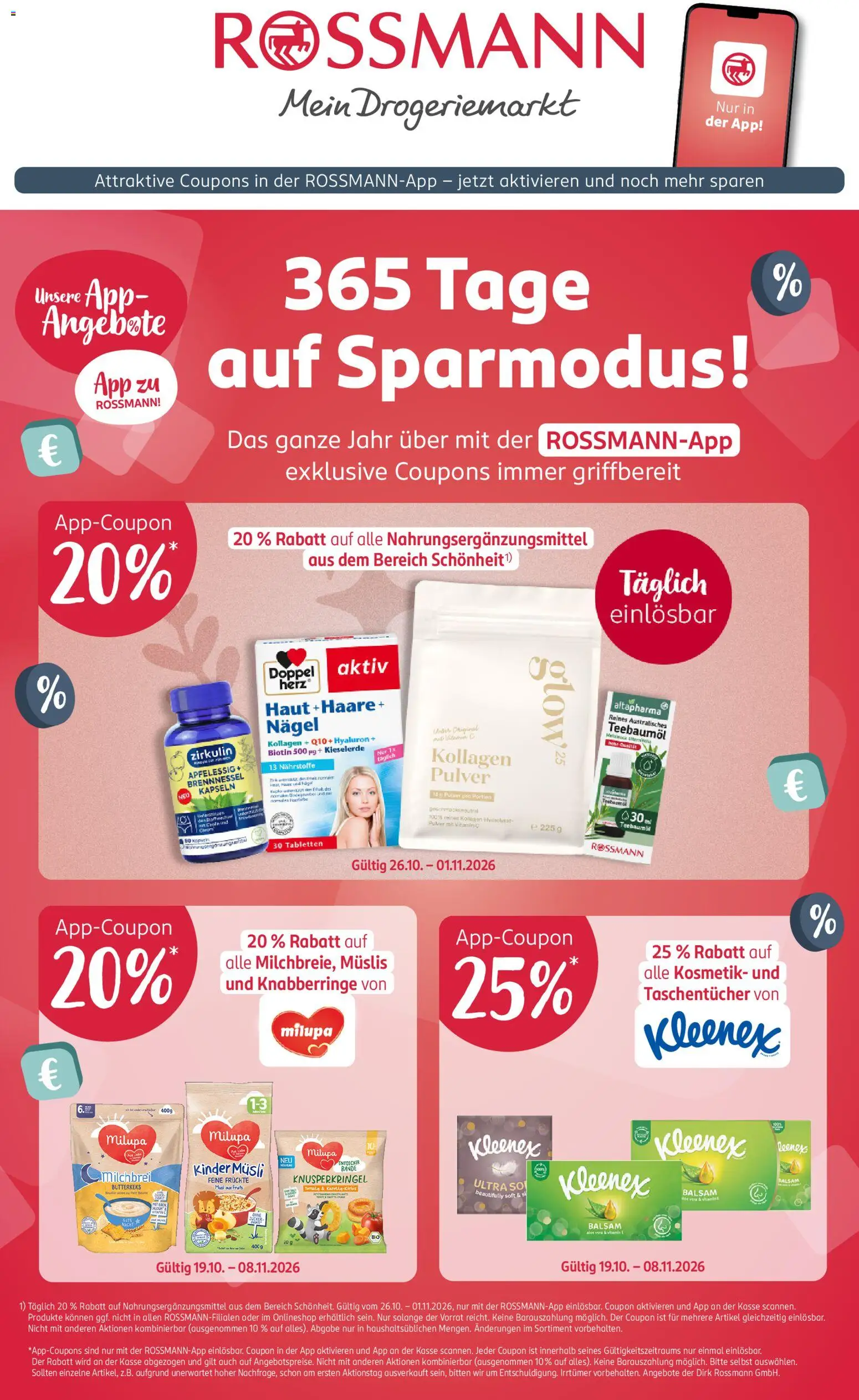 Rossmann Pre Black Week Prospekt in Deutschland