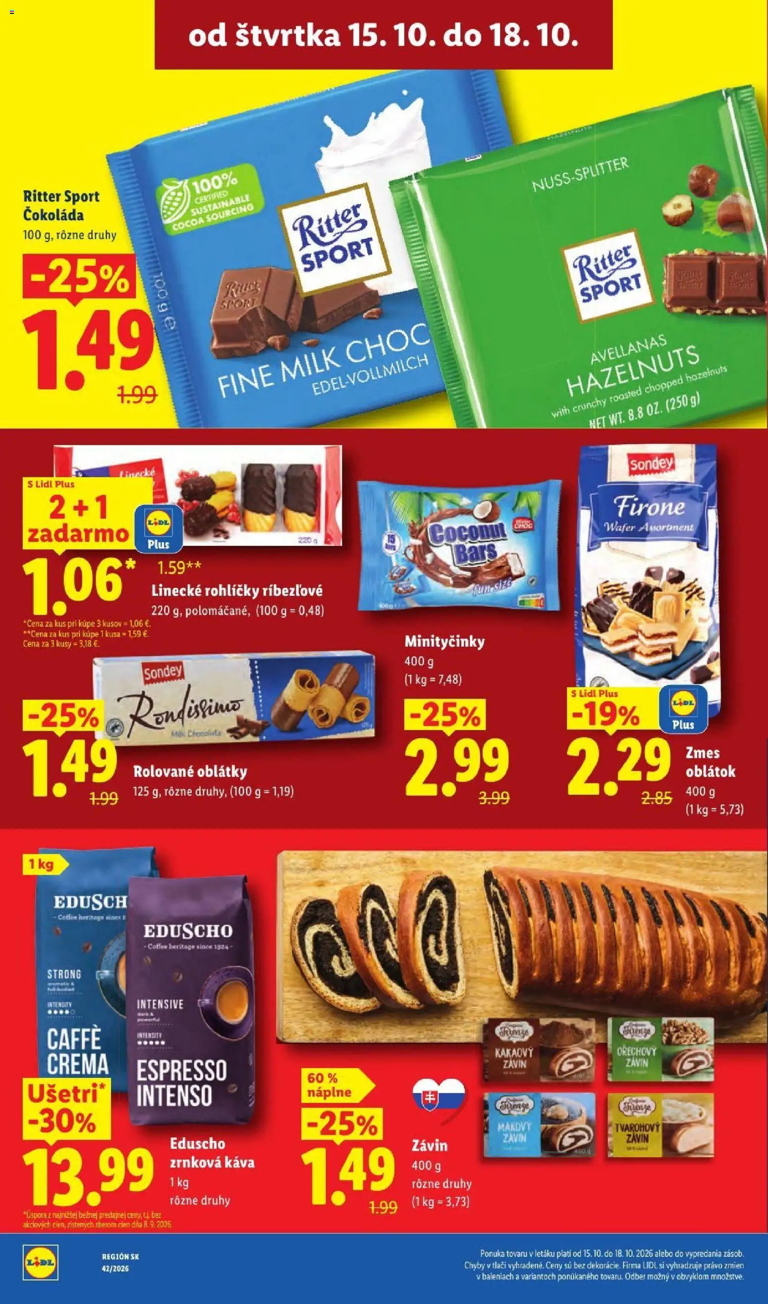 Lidl leták Leták in Slovensko