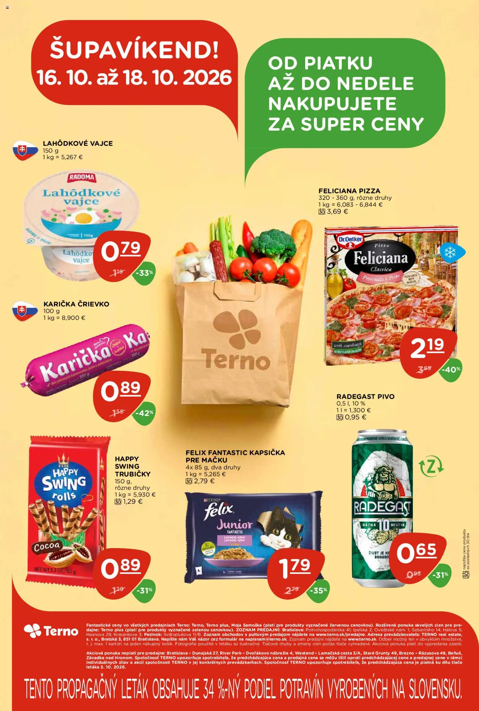 Terno leták Leták in Slovensko