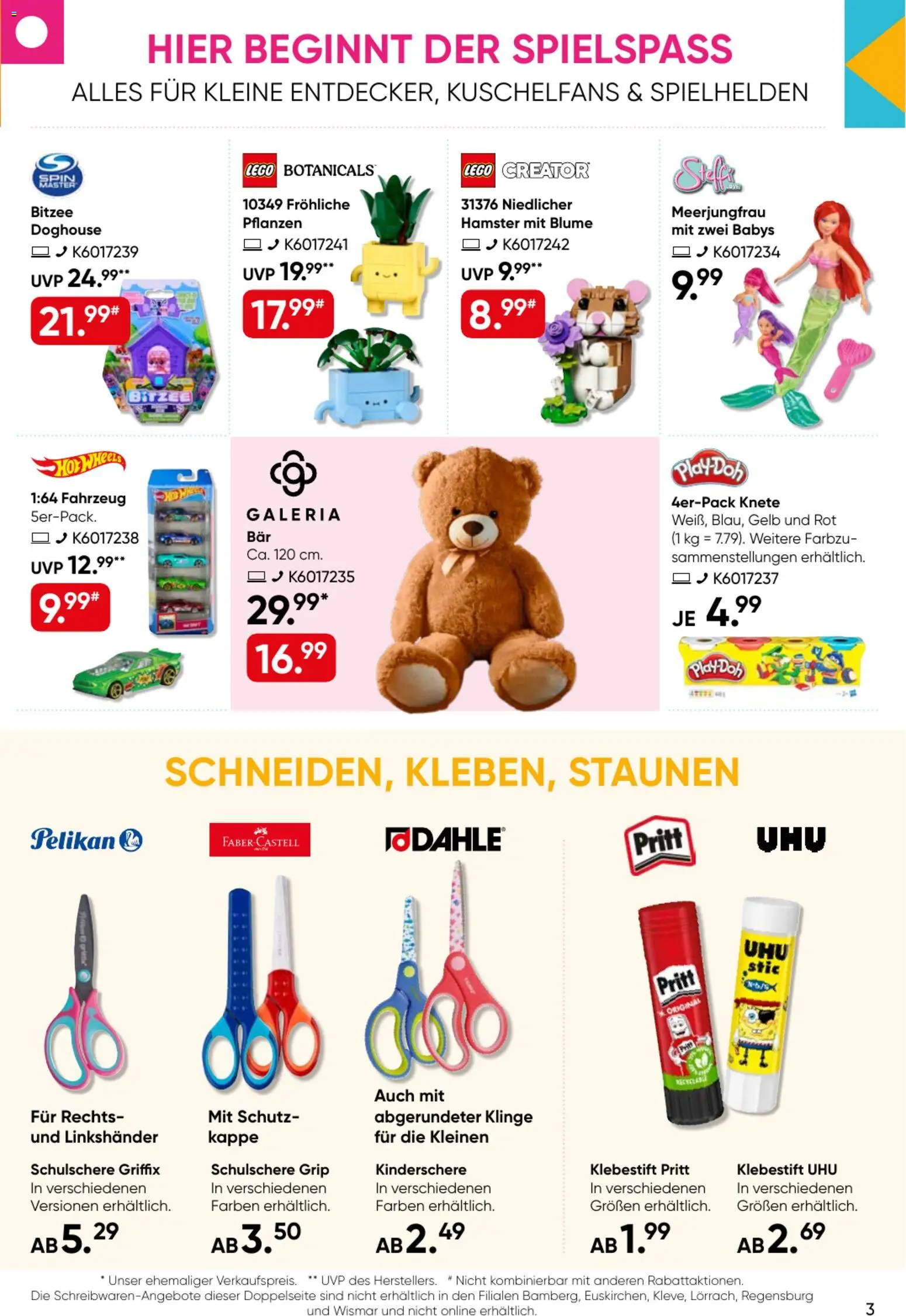 Galeria Karstadt Kaufhof Back to school Prospekt in Deutschland