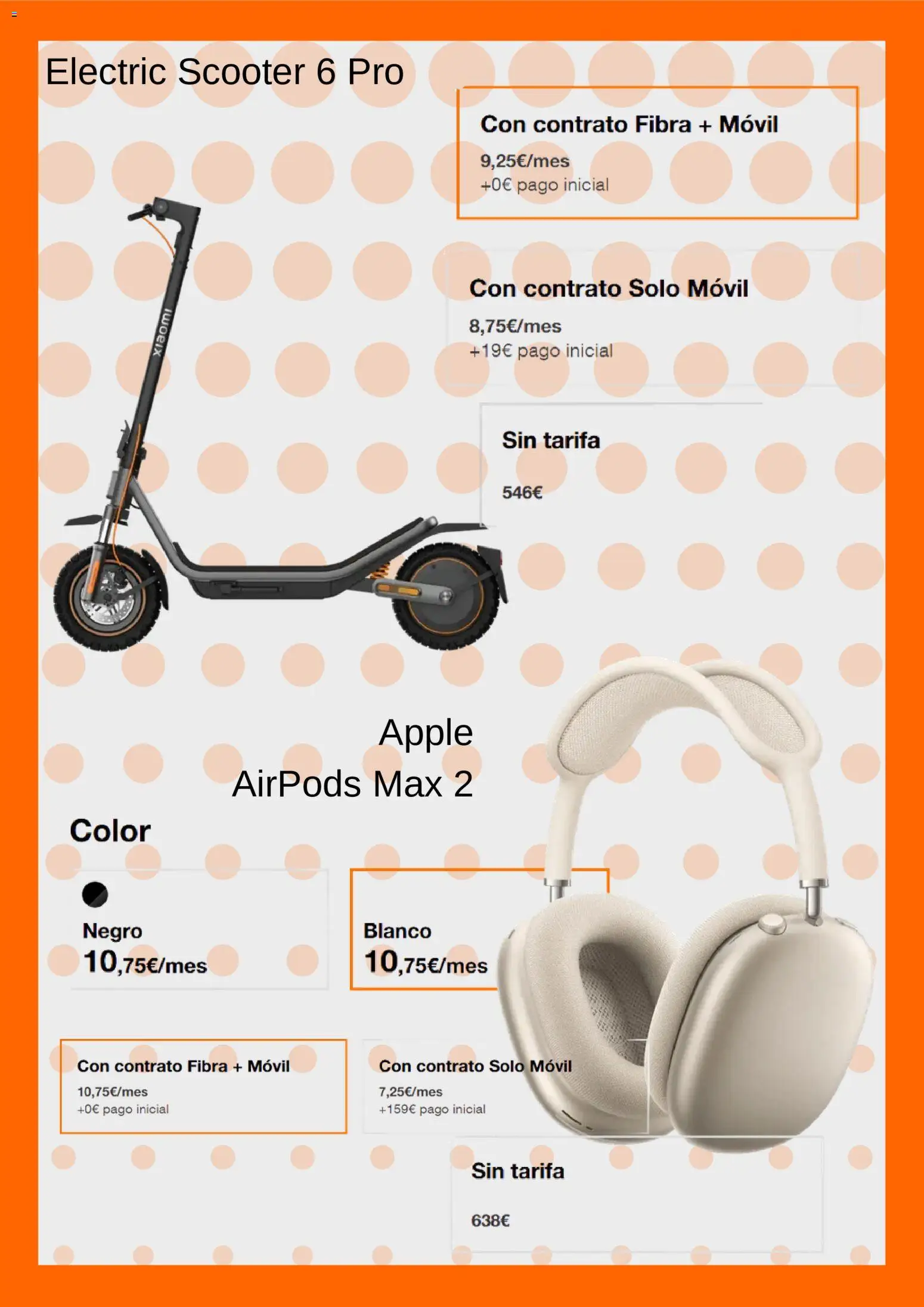 Orange ofertas Folleto in España