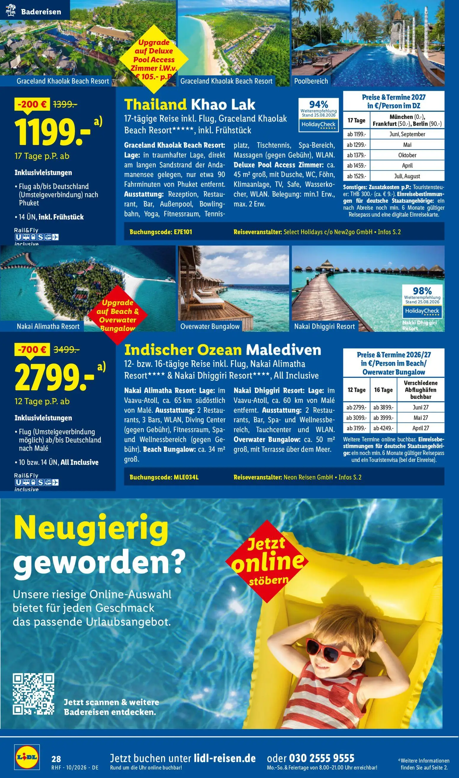 Lidl Reisen Prospekt Prospekt in Deutschland