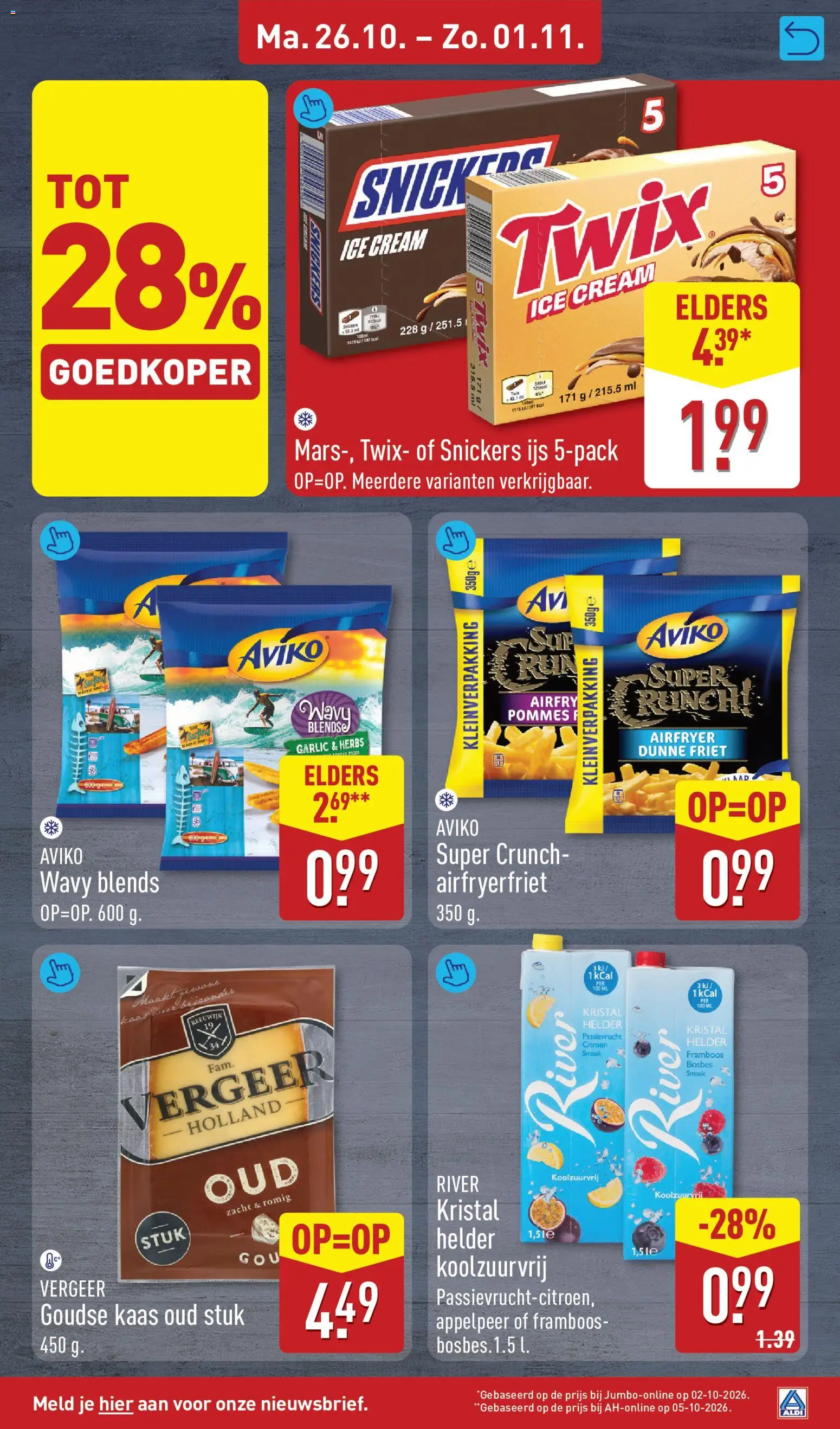 Aldi folder Folder in Nederland