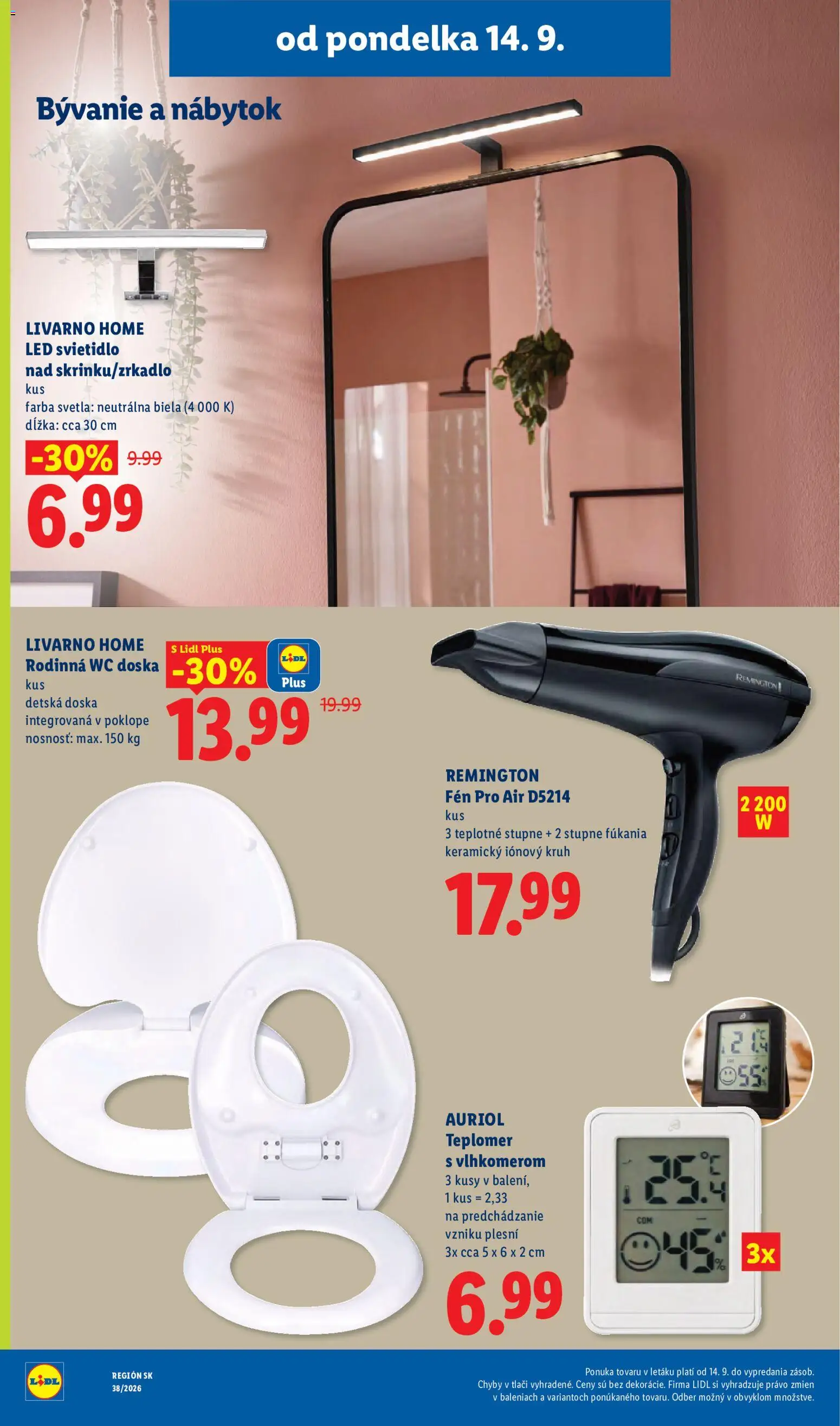Lidl leták Leták in Slovensko
