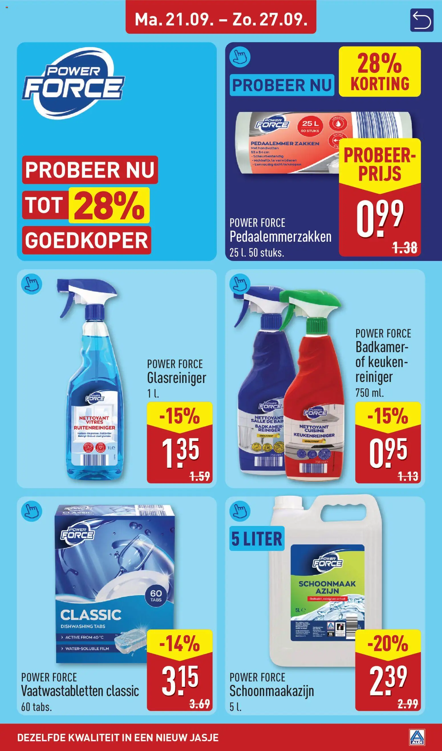 Aldi folder week 39 Folder in Nederland