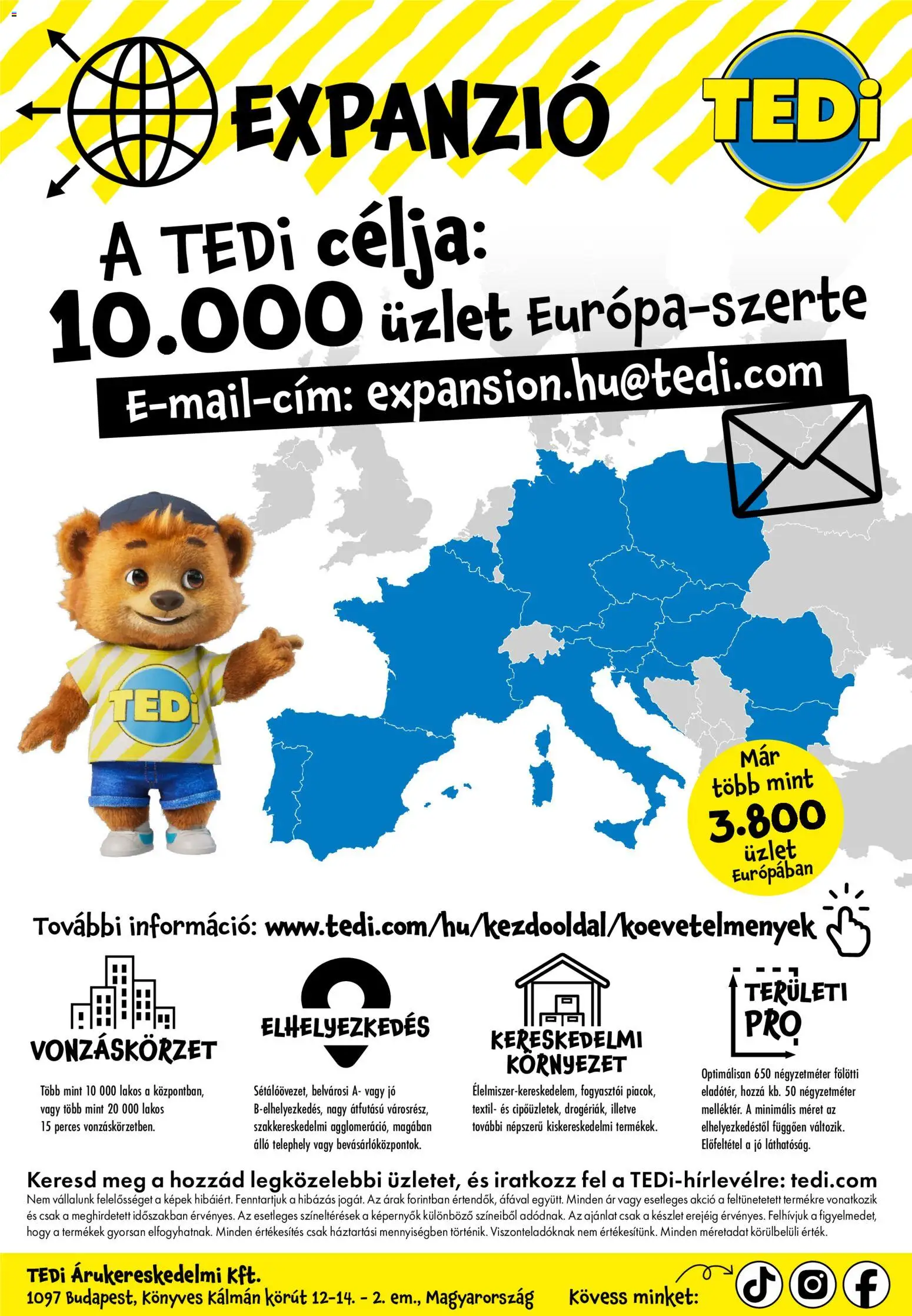 TEDi akciós újság Akciós újság in Magyarország