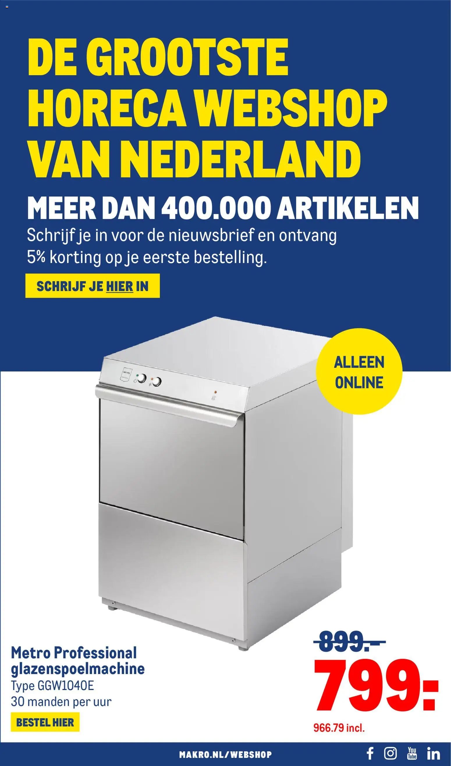 Makro folder Folder in Nederland