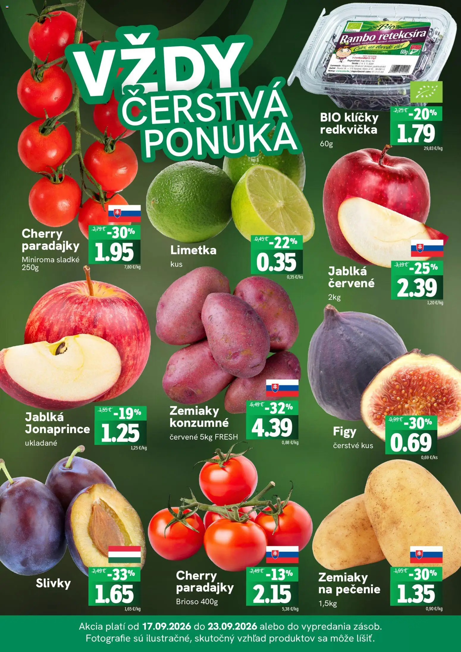 Fresh leták Leták in Slovensko