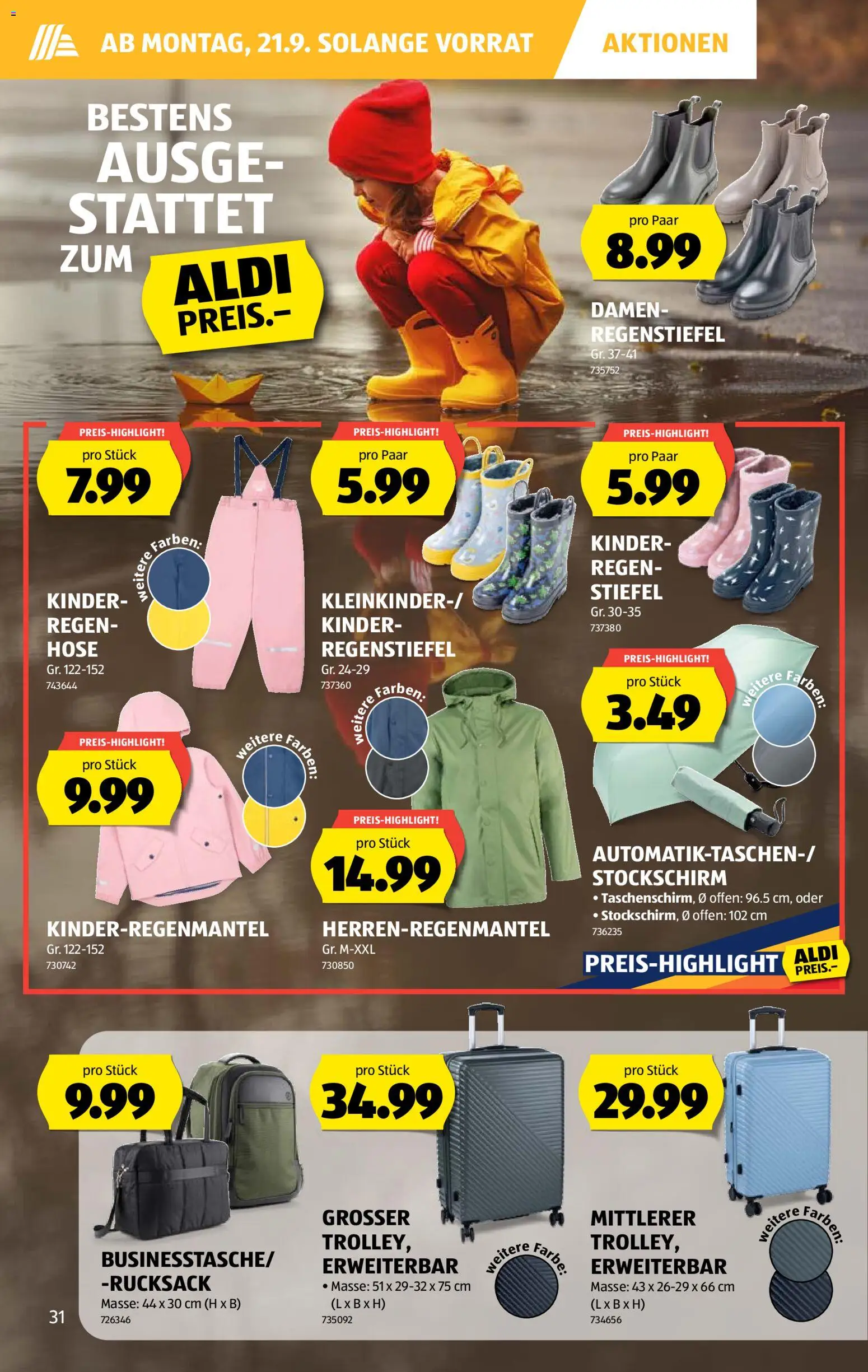 Aldi aktionen Prospekt in Schweiz