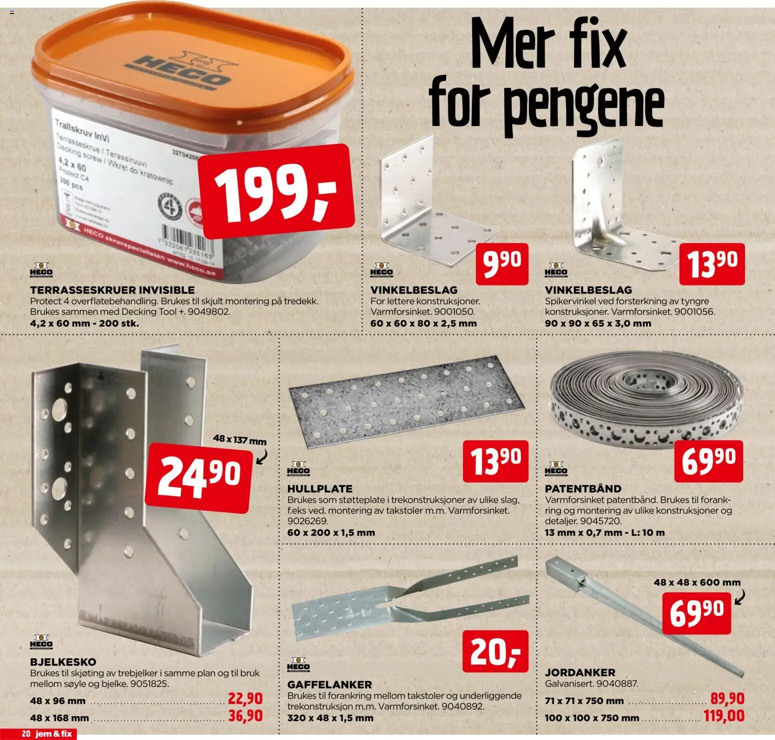 Nye » Jem & Fix kundeavis « er nå online. Se alle Julitilbud på mobilen og spar! | Norge
