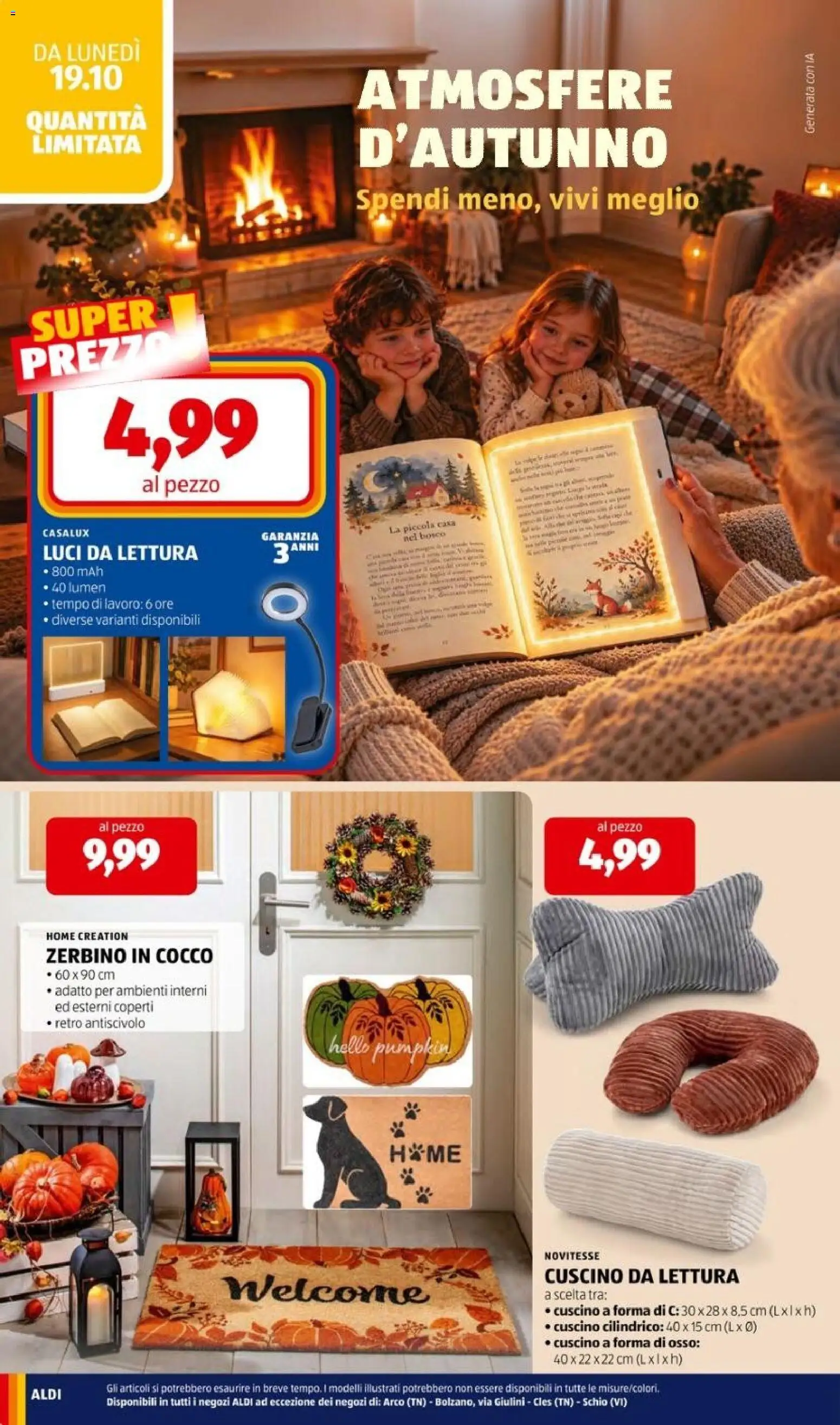 Aldi volantino Volantino in Italy
