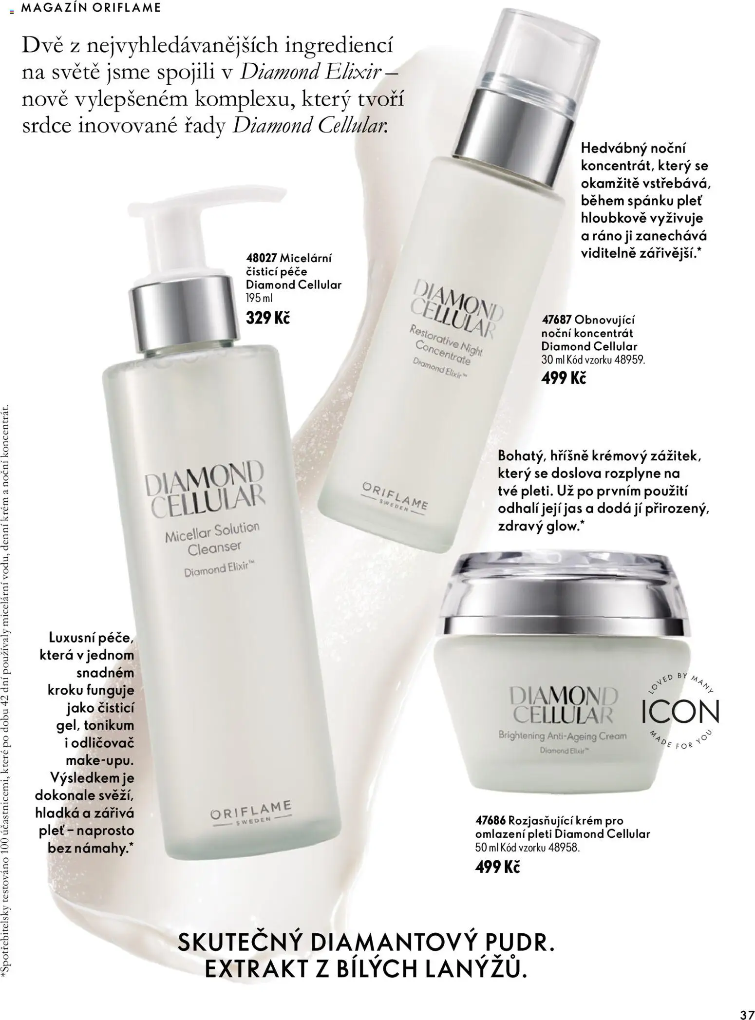 Oriflame katalog Novage+ Proceuticals Leták in Česko
