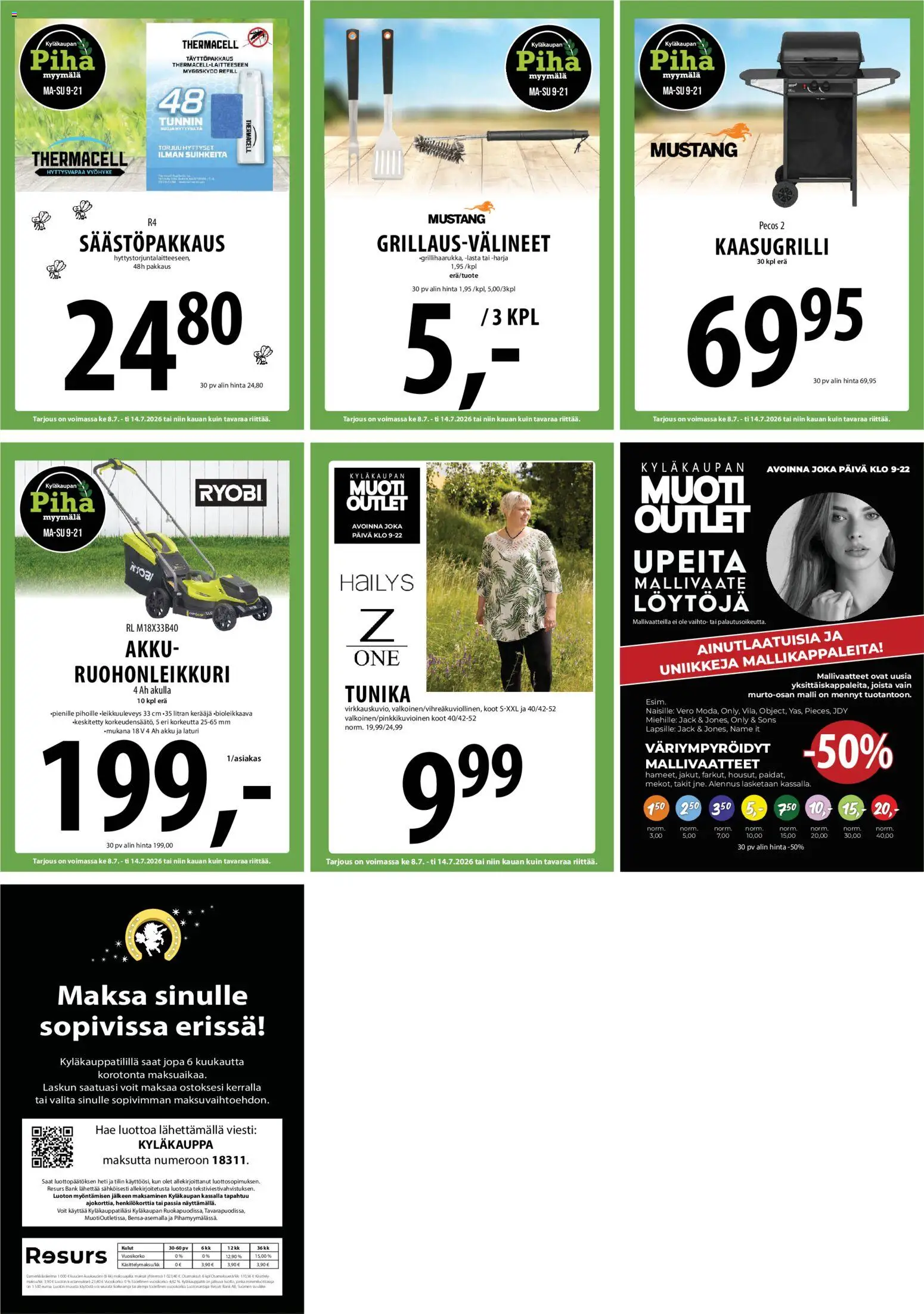 🛍️ Tuuri tarjoukset alkaen 08/07/2026 » Katso huipputarjoukset ja säästä jo tänään! 💰 | Suomi