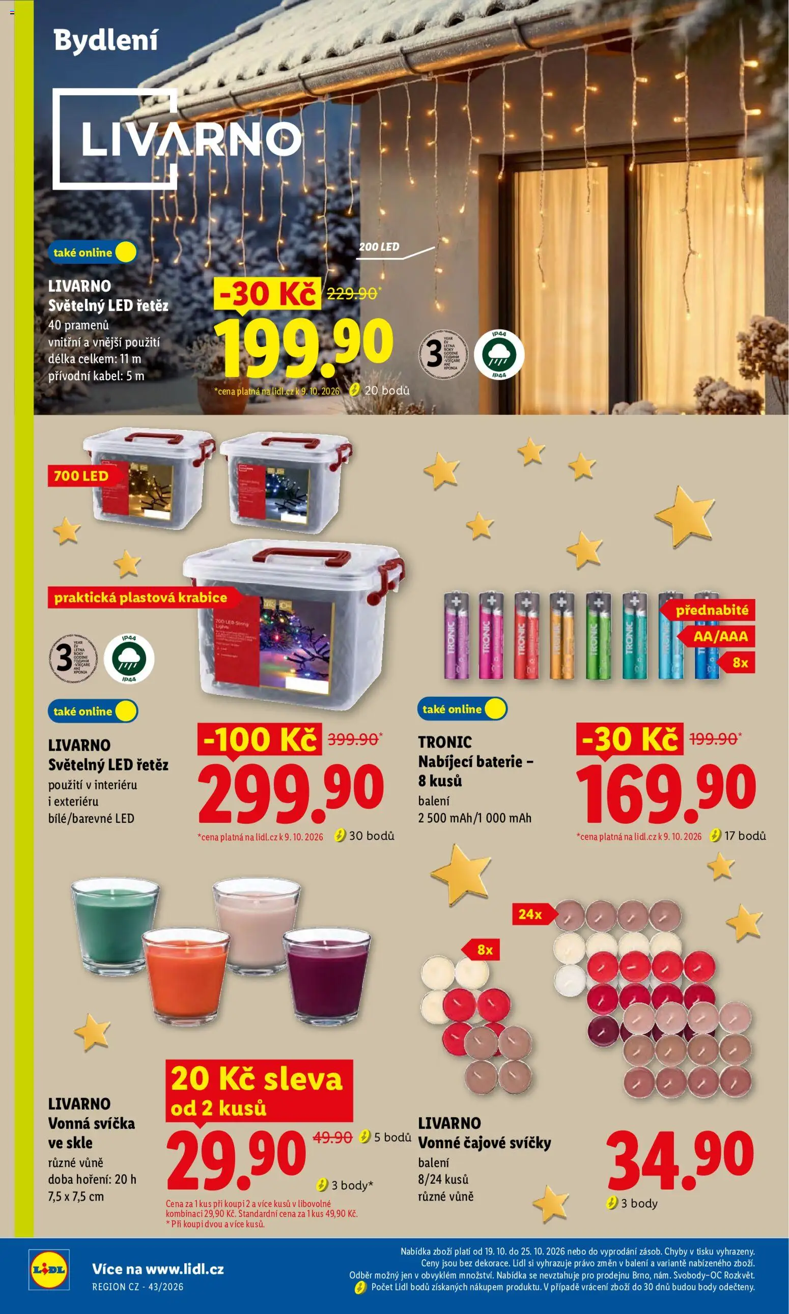 Lidl leták Leták in Česko