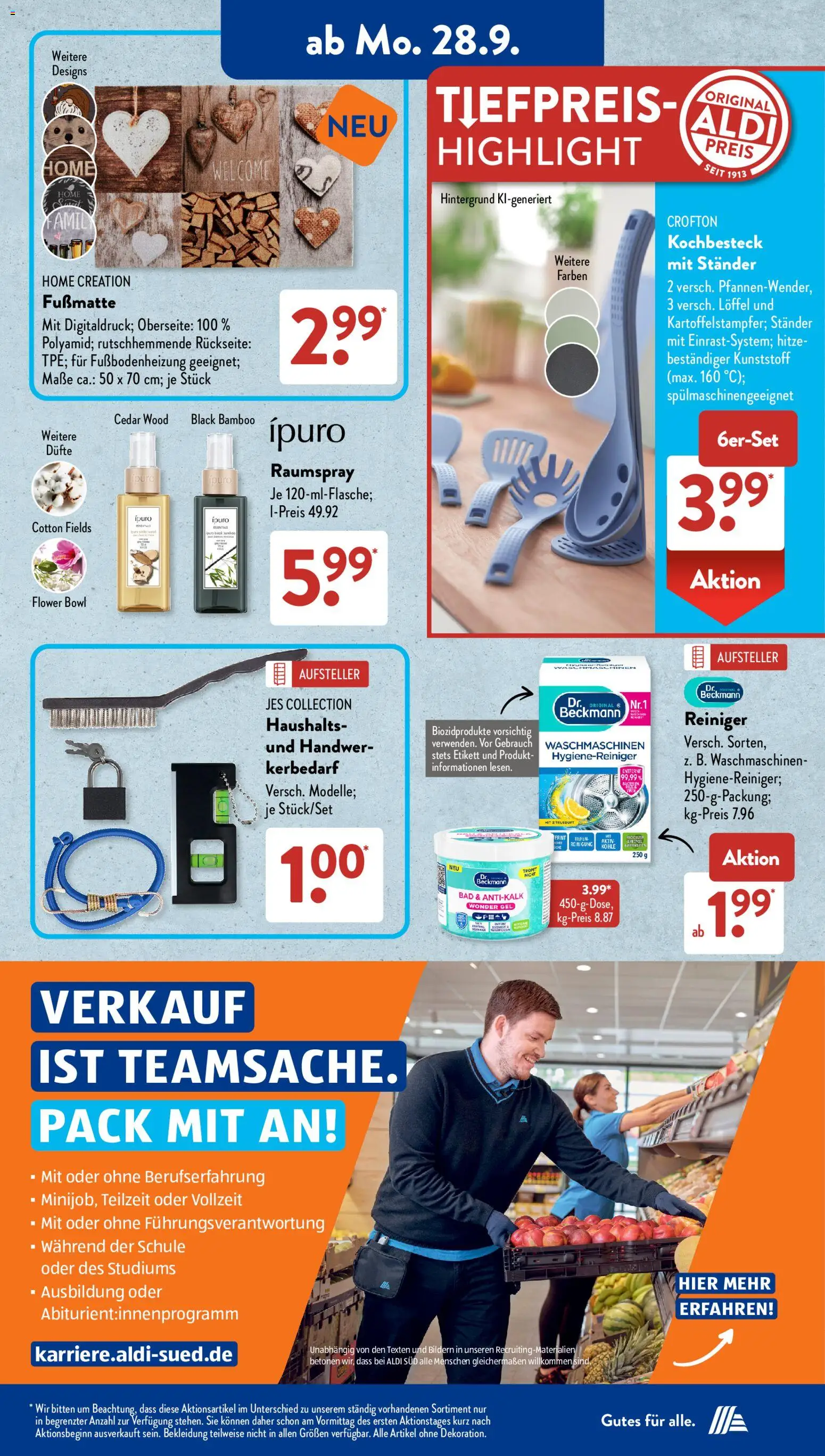 Aldi Süd Prospekt Prospekt in Deutschland