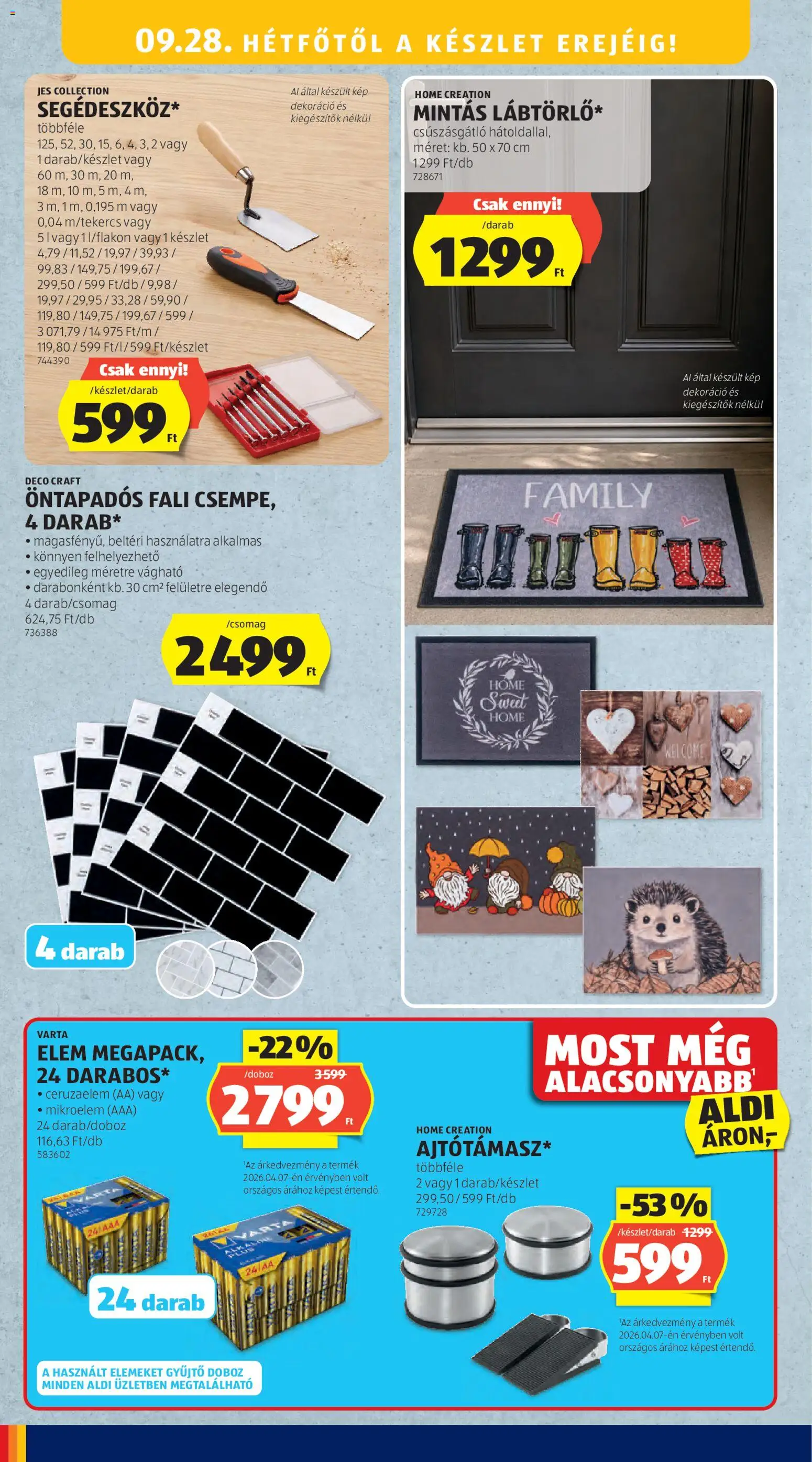 Aldi akciós újság Akciós újság in Magyarország