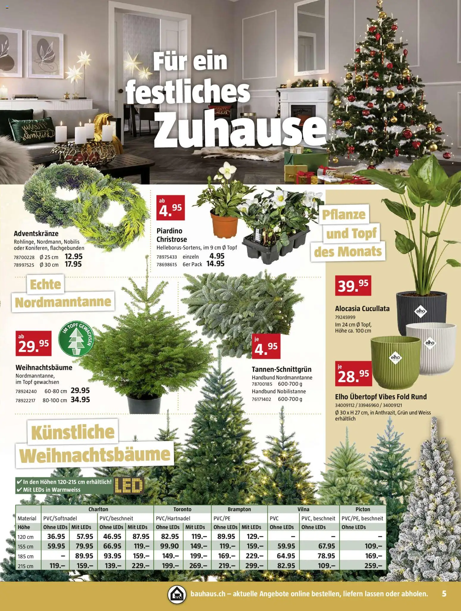 Bauhaus aktionen Prospekt in Schweiz