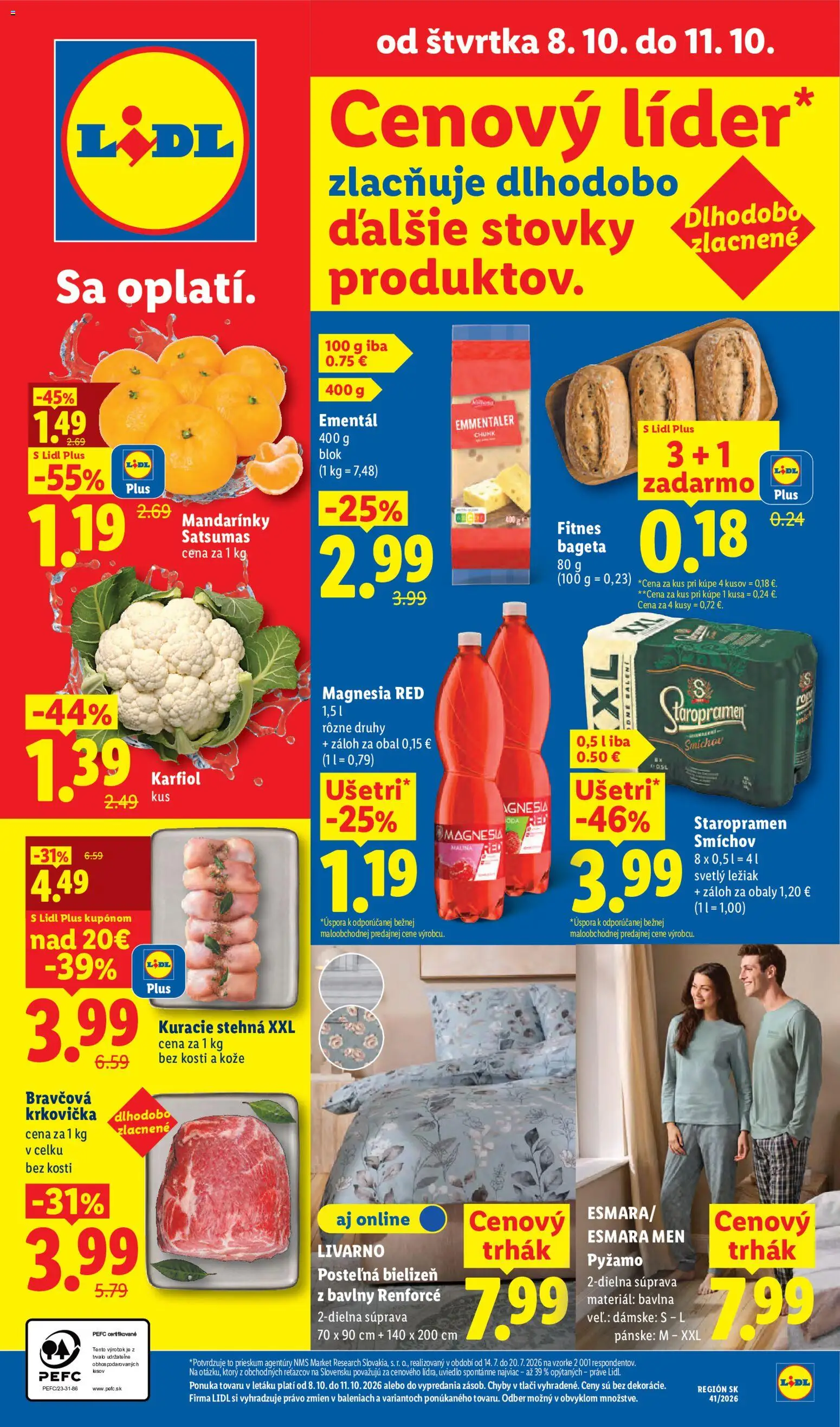 Lidl leták Leták in Slovensko
