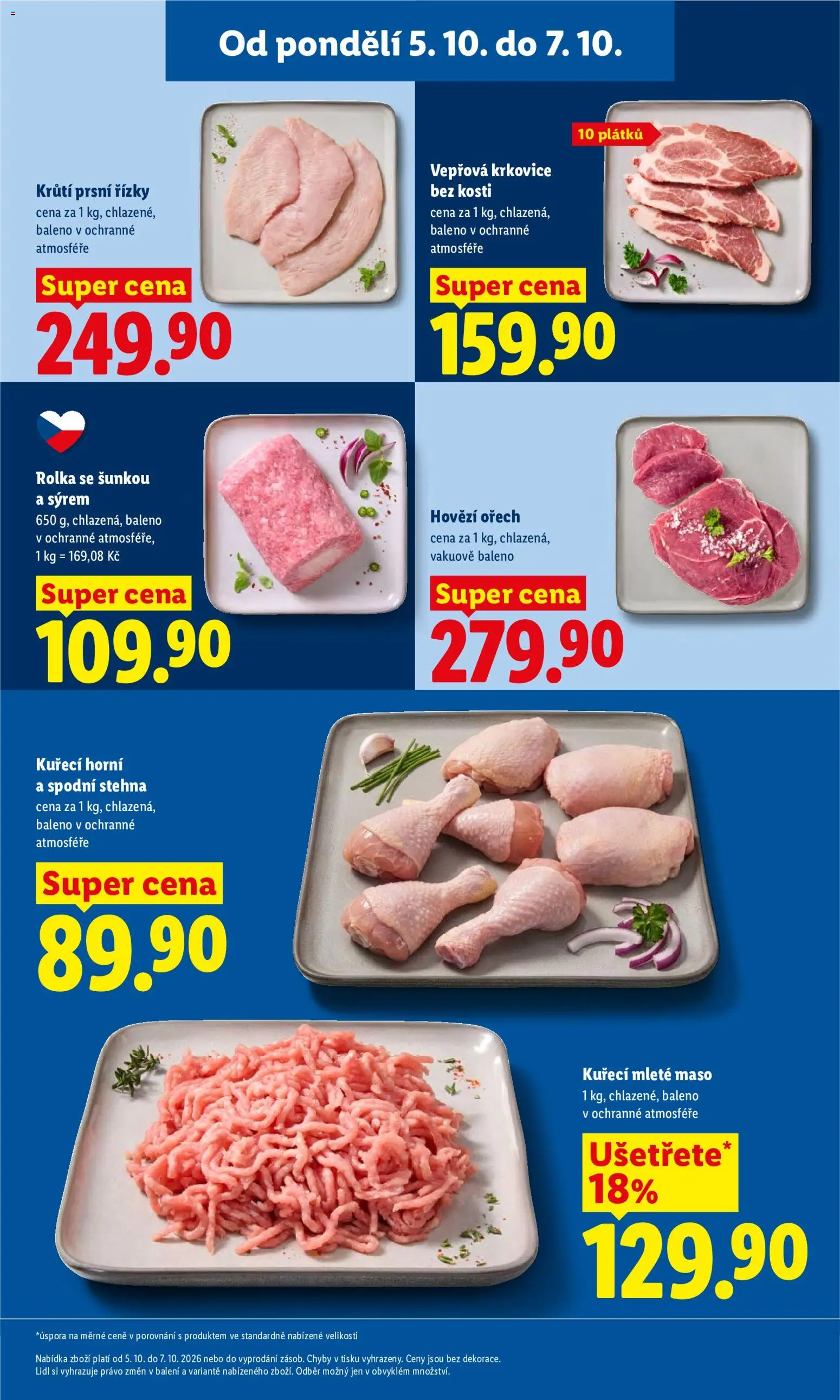 Lidl leták Leták in Česko