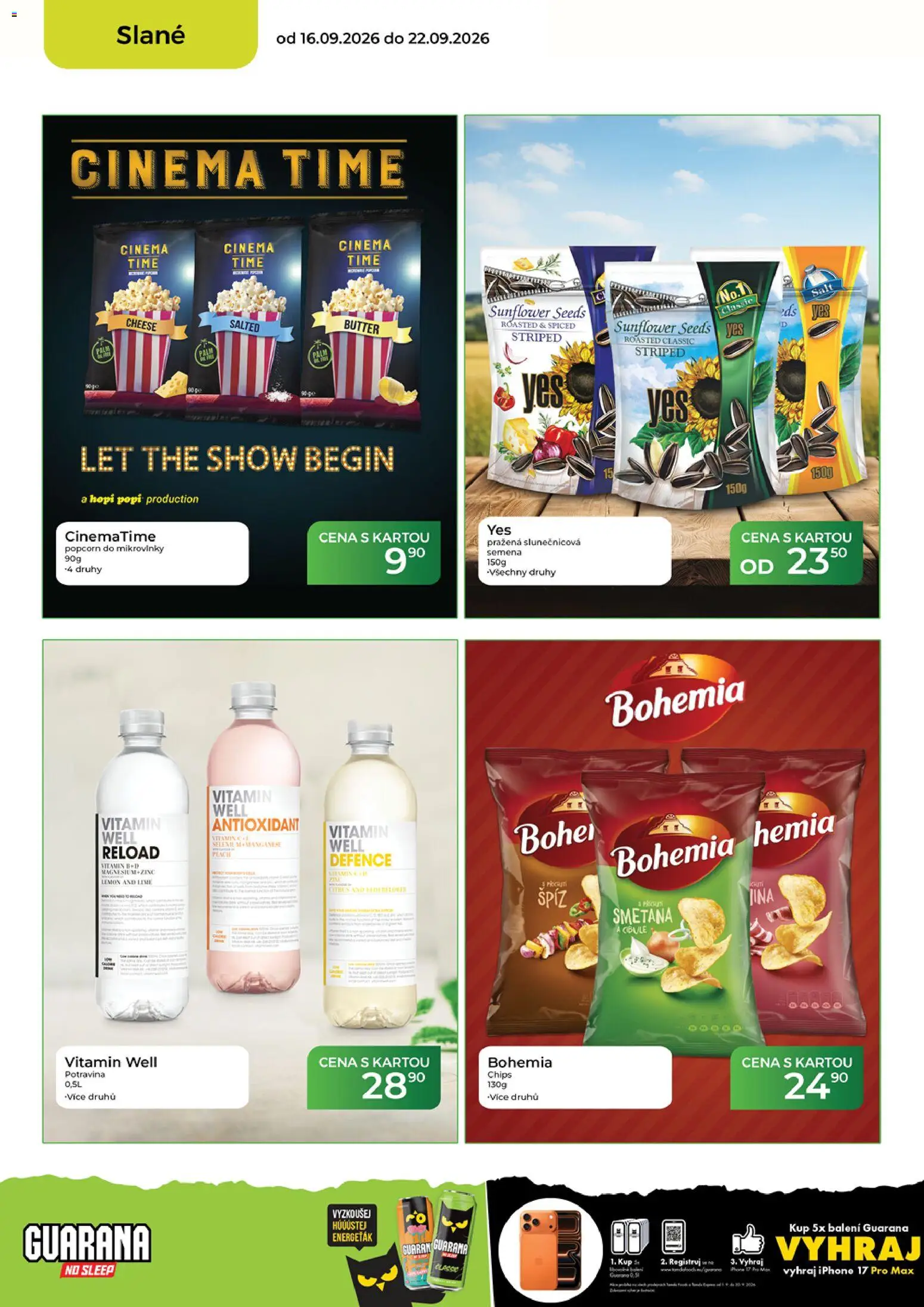 Tamda Foods leták Leták in Česko