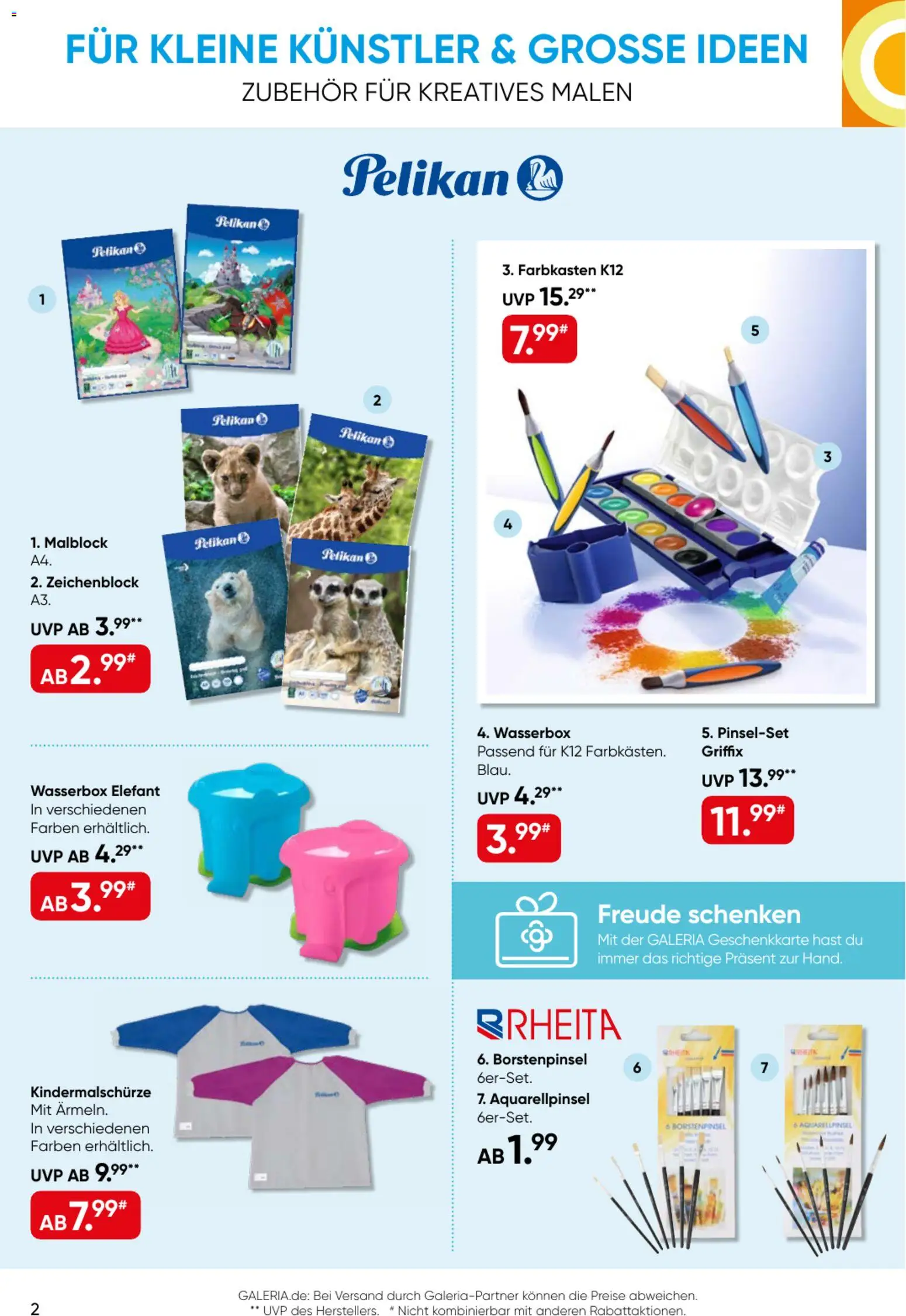 Galeria Karstadt Kaufhof Back to school Prospekt in Deutschland
