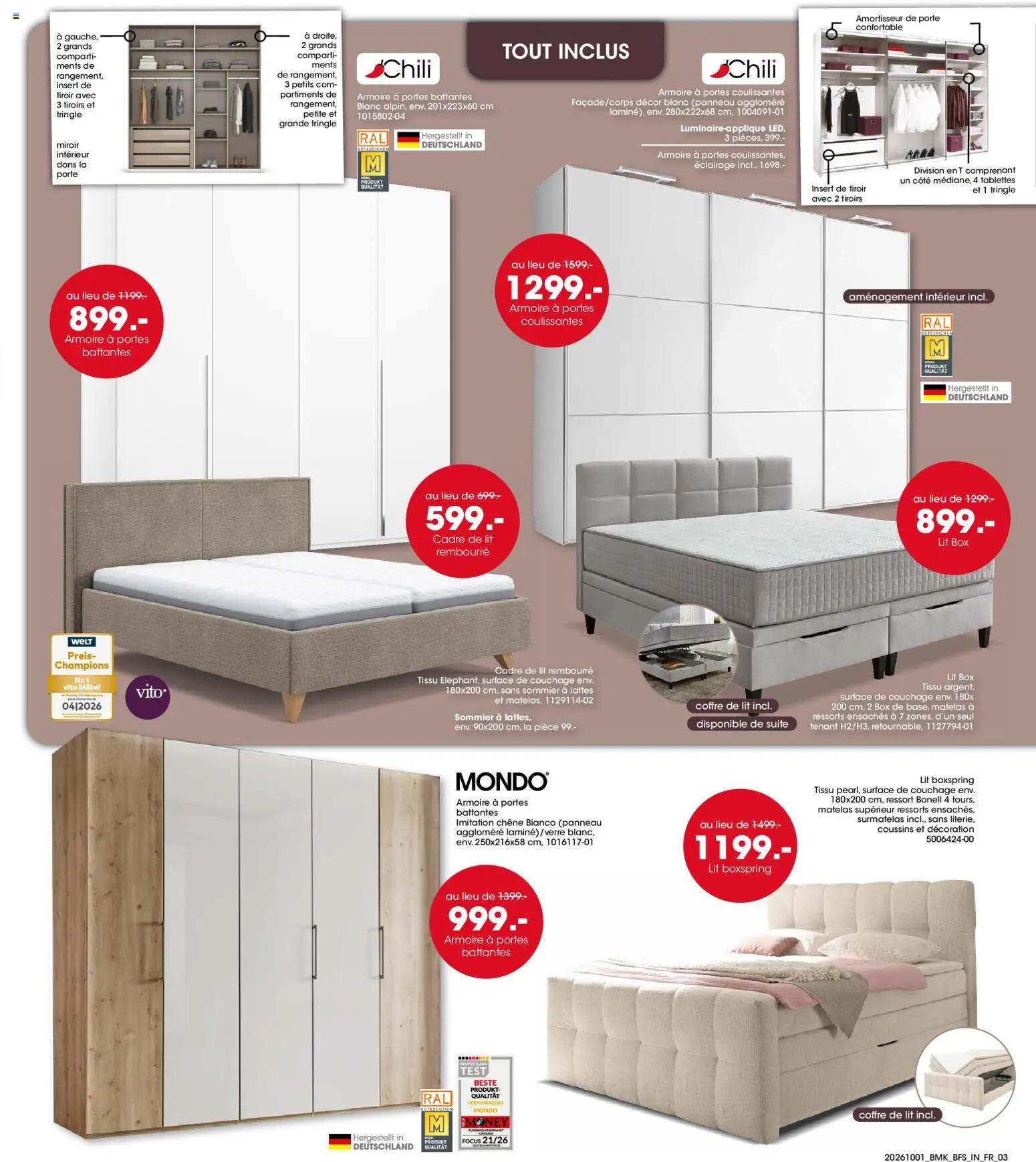 Möbel Martin catalogue Catalogue in France