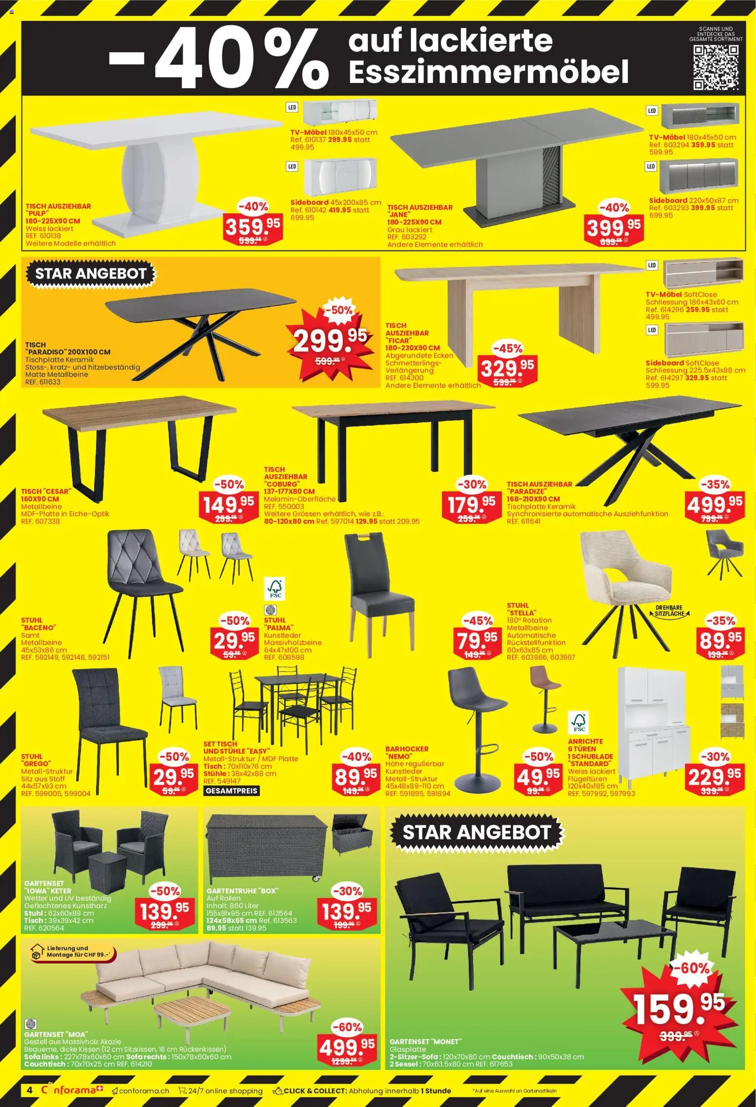 🛍️ Conforama aktionen ab 08.07.2026 » Entdecken Sie exklusive Rabatte und sparen Sie noch heute! 💰 | Schweiz