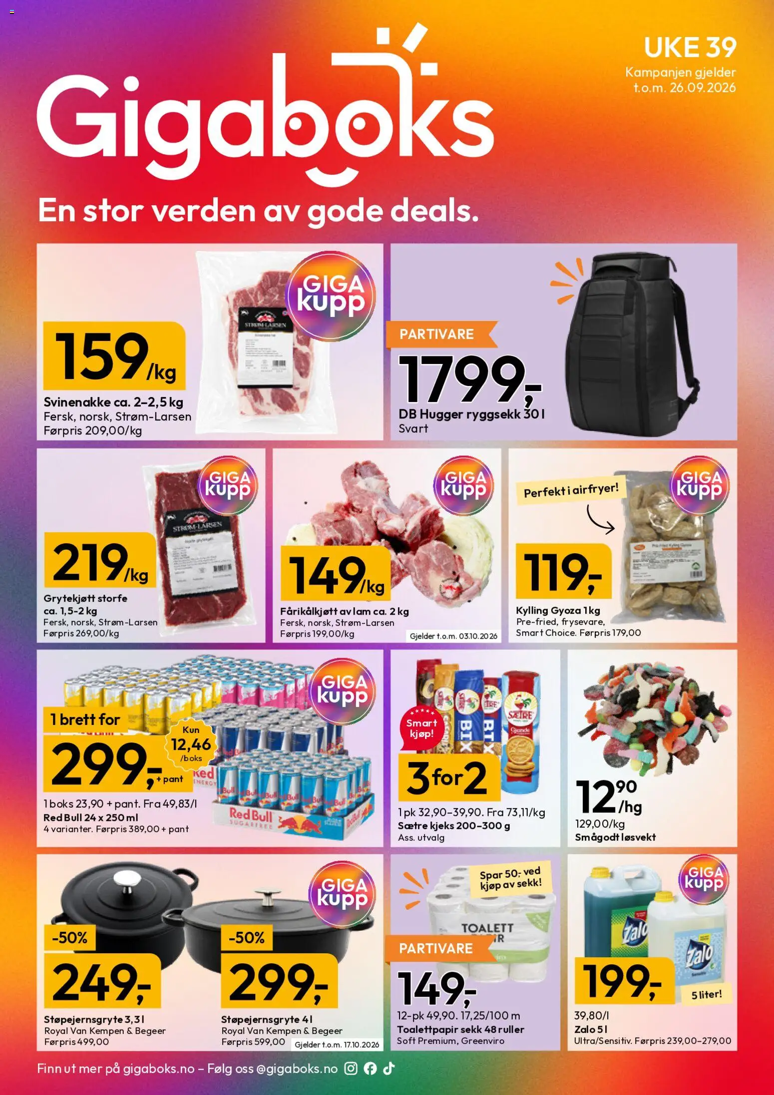 Gigaboks kundeavis Kundeavis in Norge