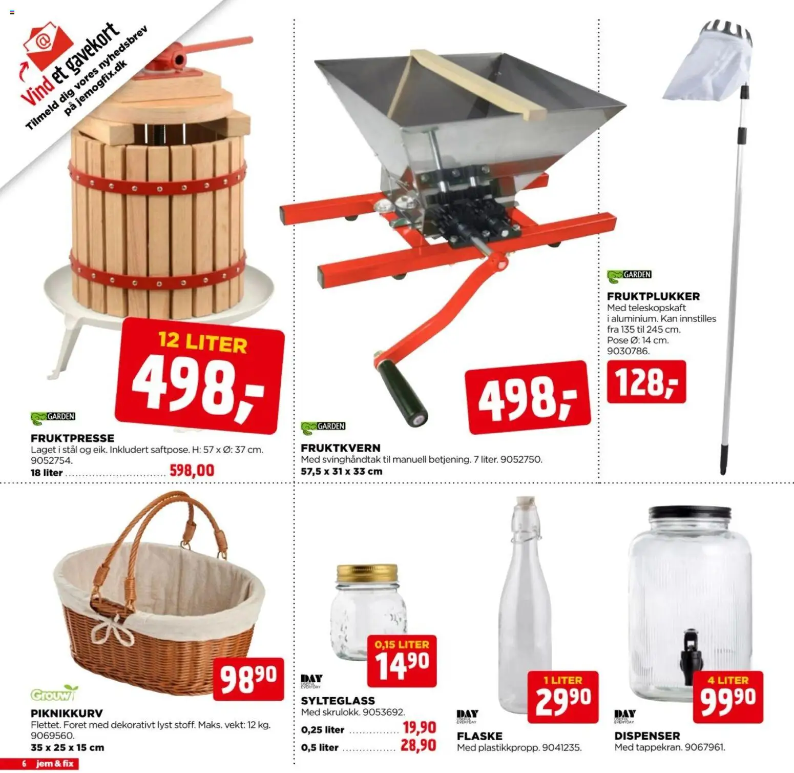 Jem & Fix kundeavis Kundeavis in Norge