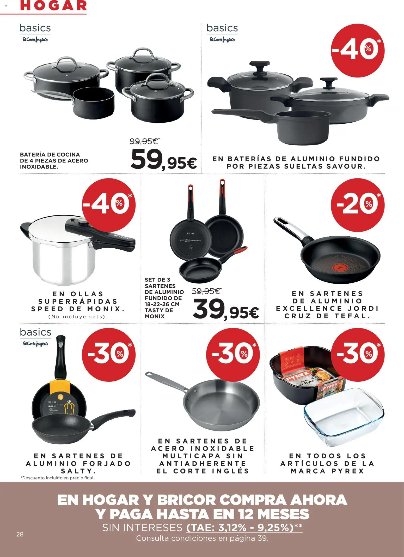 Hipercor catálogo Folleto in España