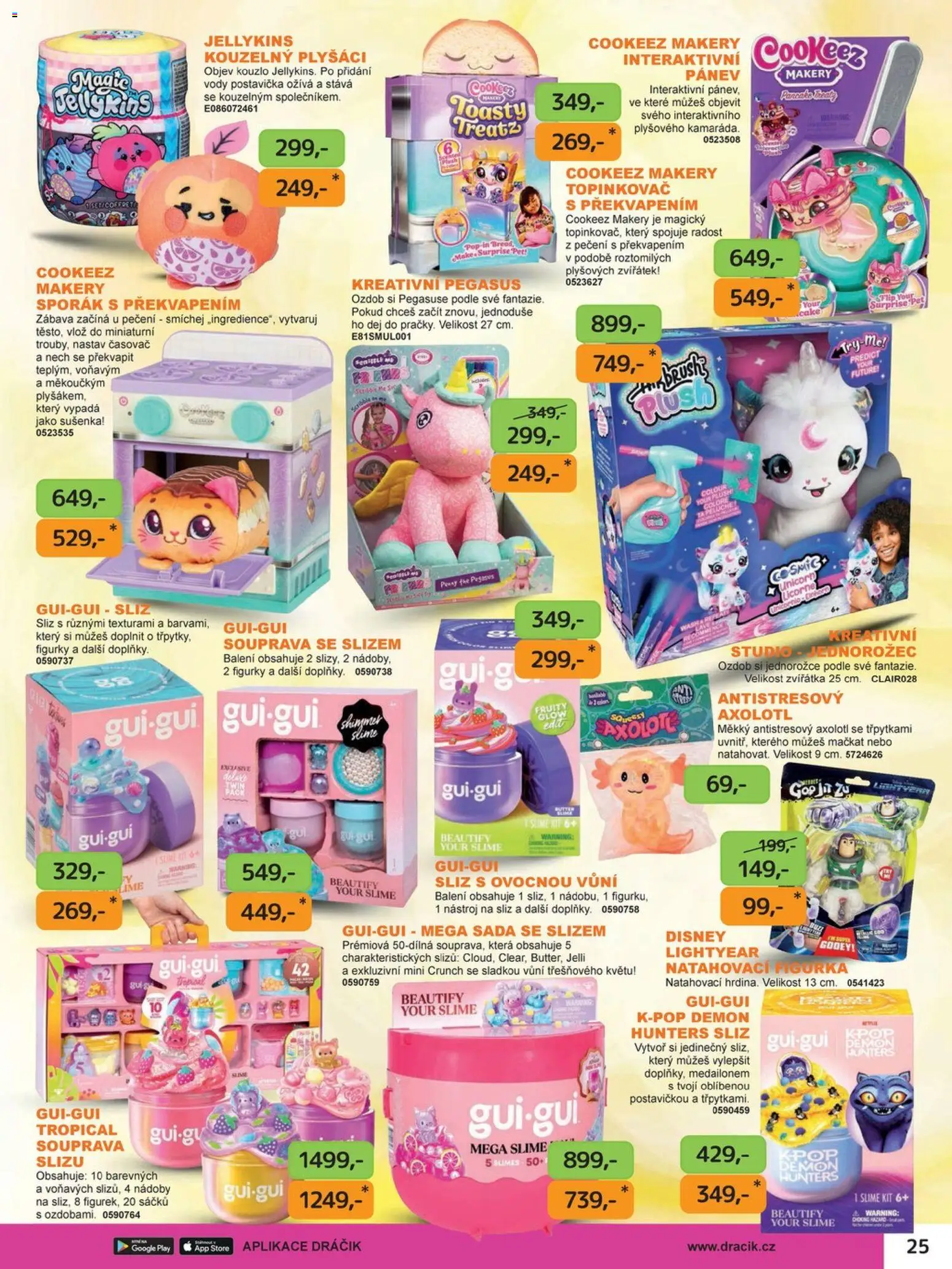 Dráčik katalog - Vánoce Leták in Česko