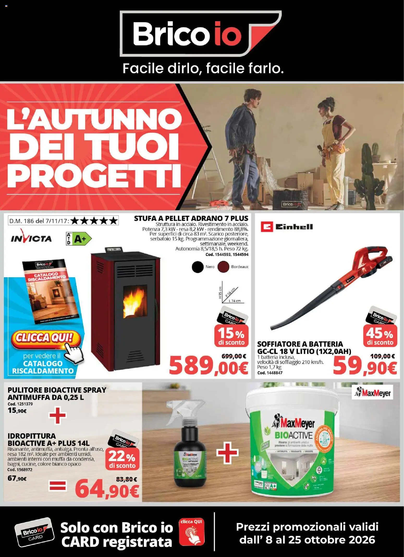 Brico io volantino Volantino in Italy