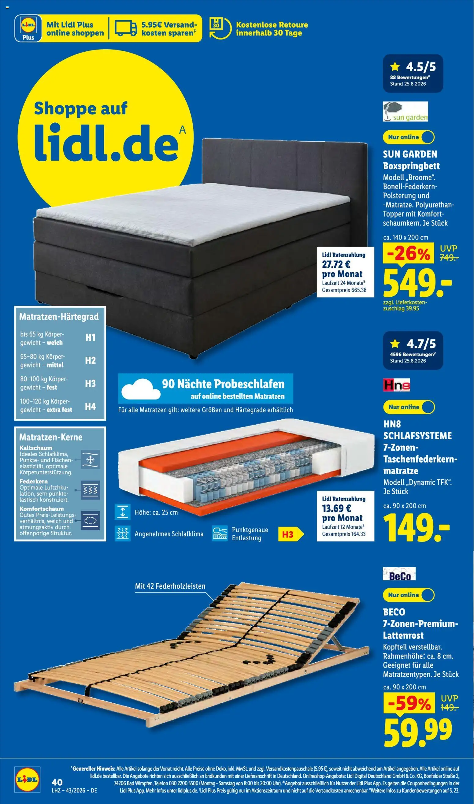 Lidl Prospekt Prospekt in Deutschland
