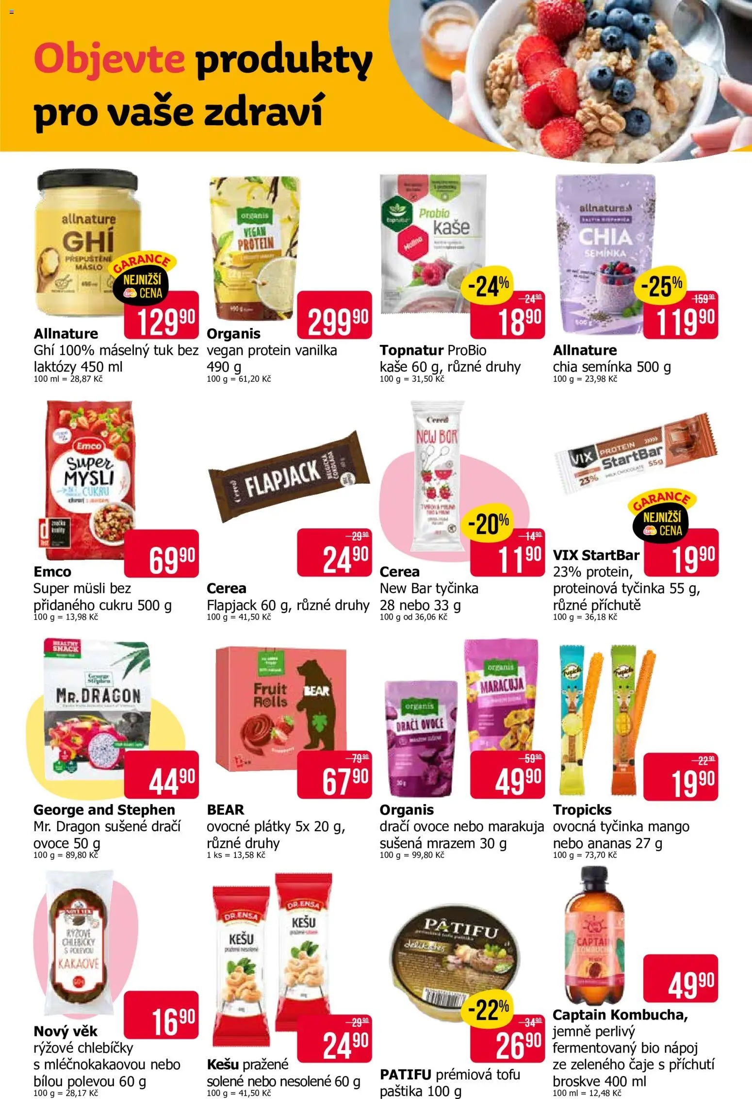 TETA Drogerie leták Leták in Česko