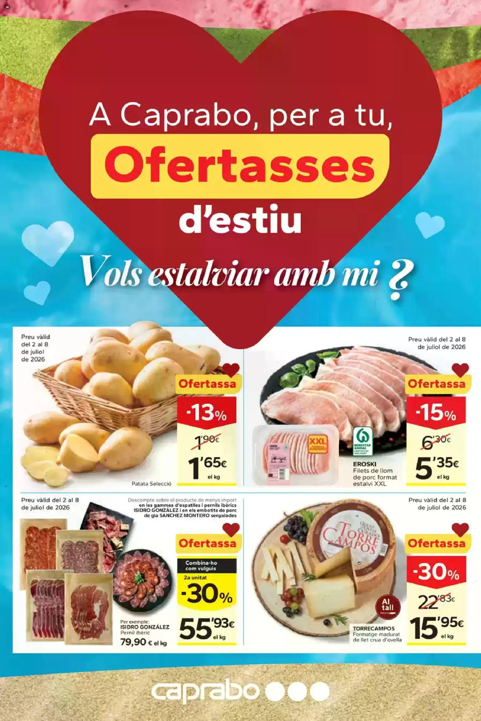 Caprabo folleto desde 02/07/2026 | ¿Cómo obtener un descuento limitado? ¡Ahorra hoy mismo! | España