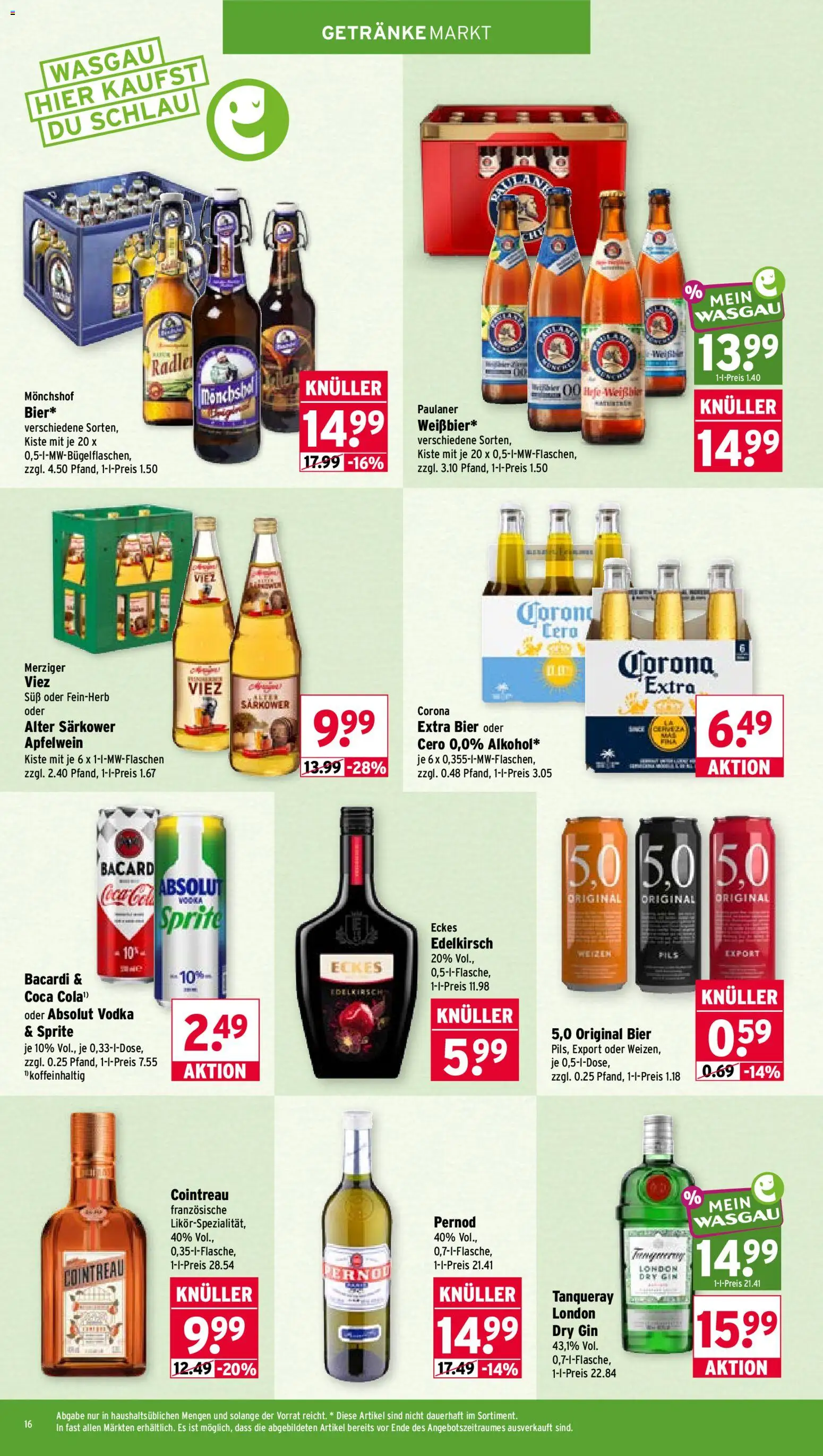 Wasgau Prospekt Prospekt in Deutschland