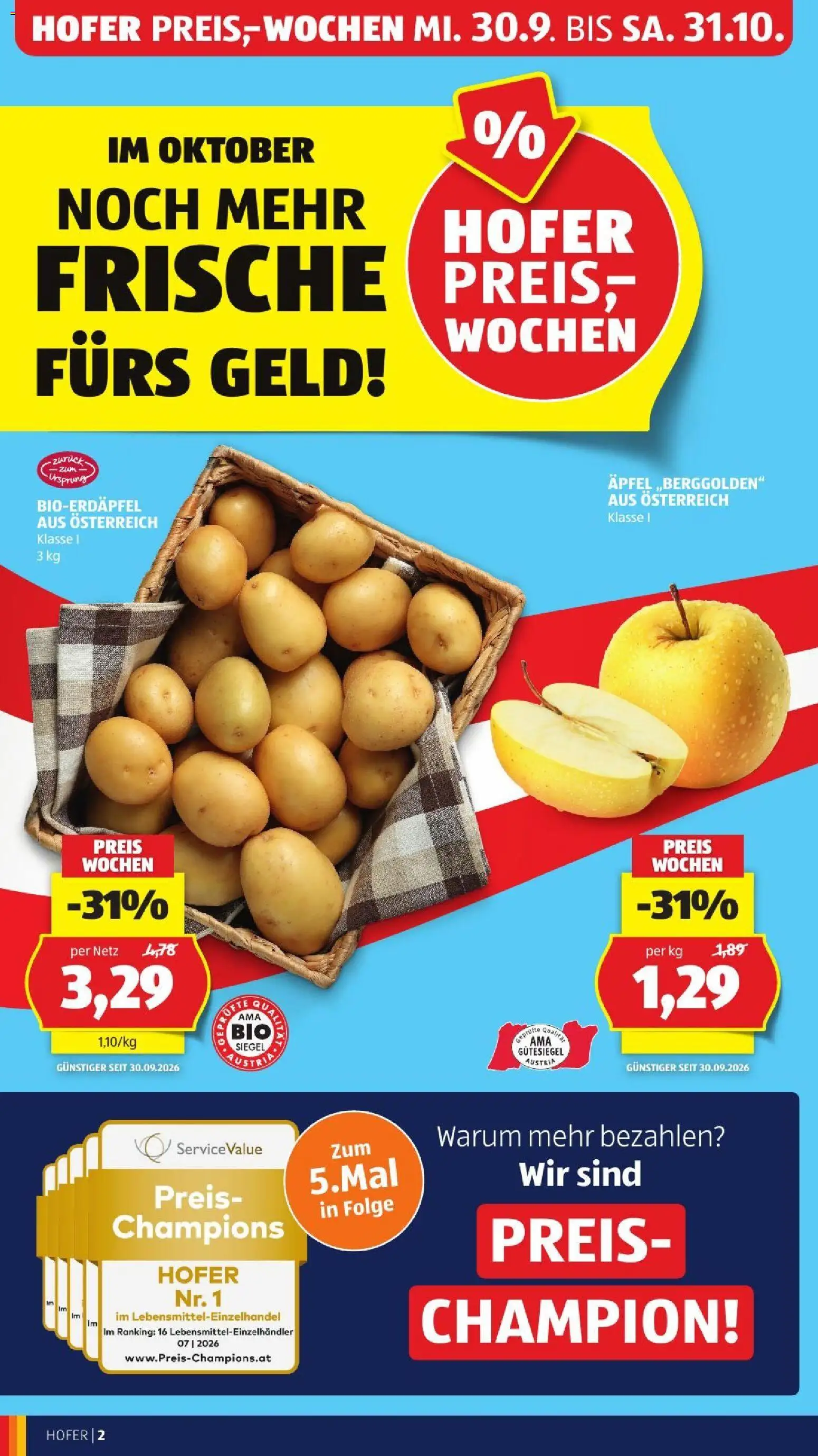 Hofer AT akciós újság Akciós újság in Magyarország
