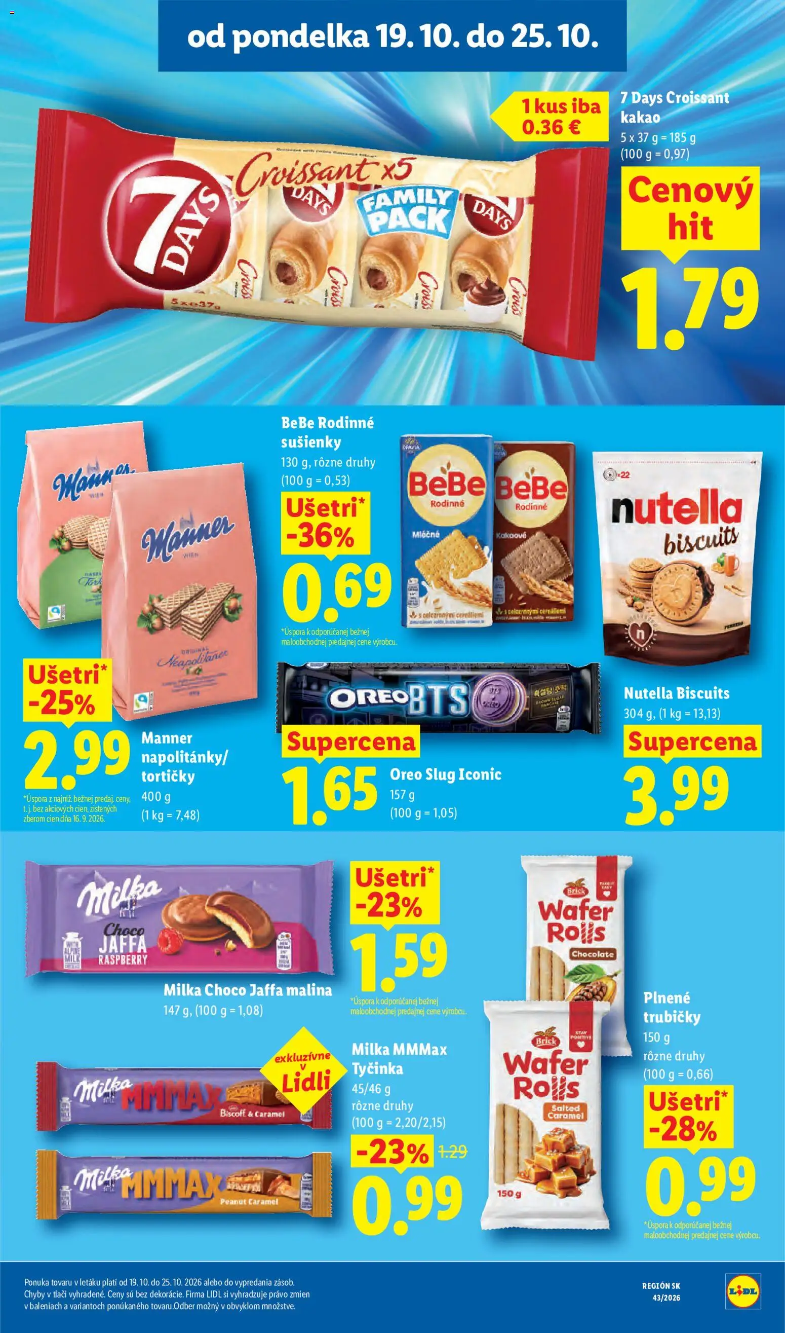 Lidl leták Leták in Slovensko