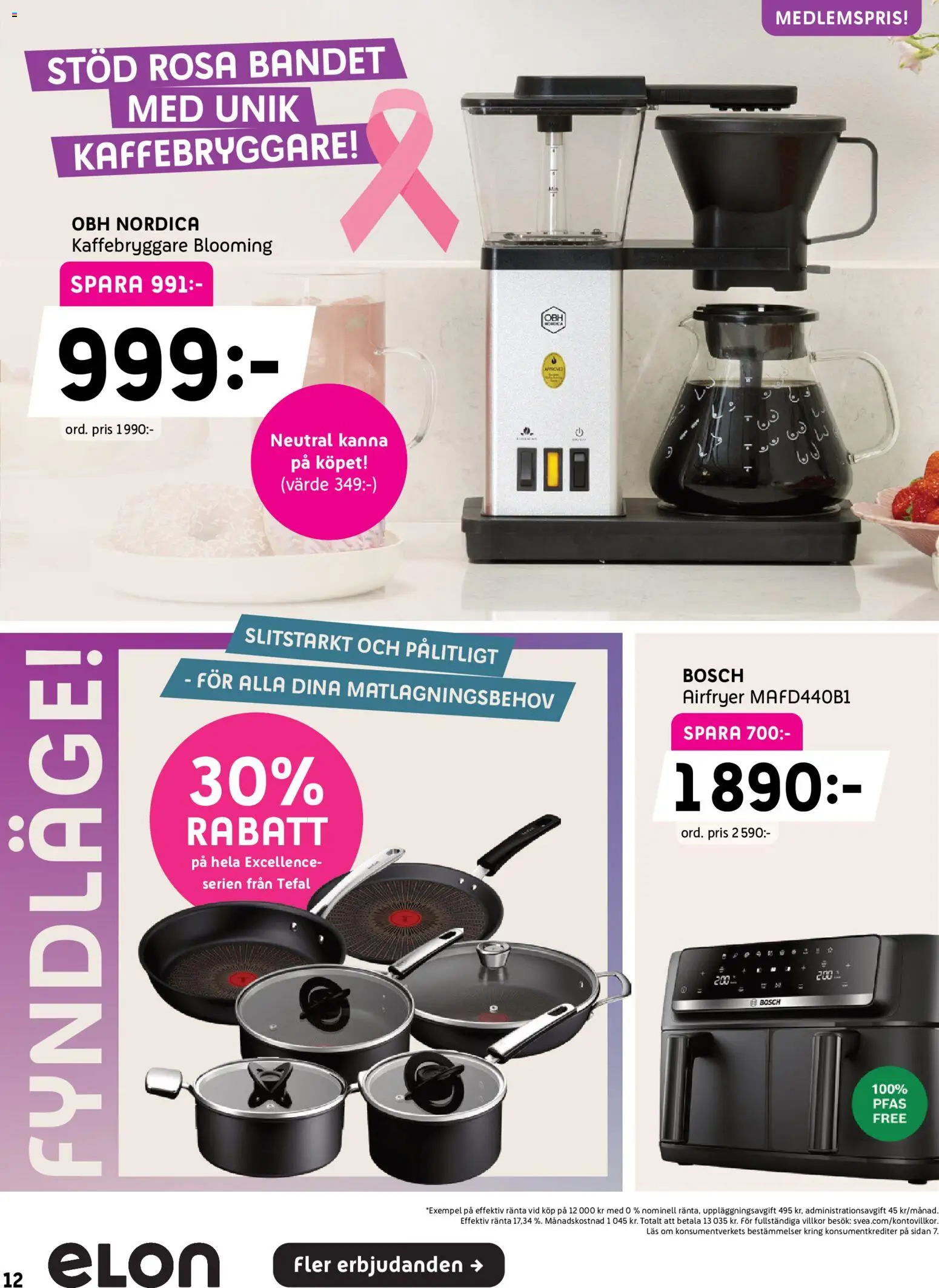 Elon erbjudanden Reklamblad in Sverige